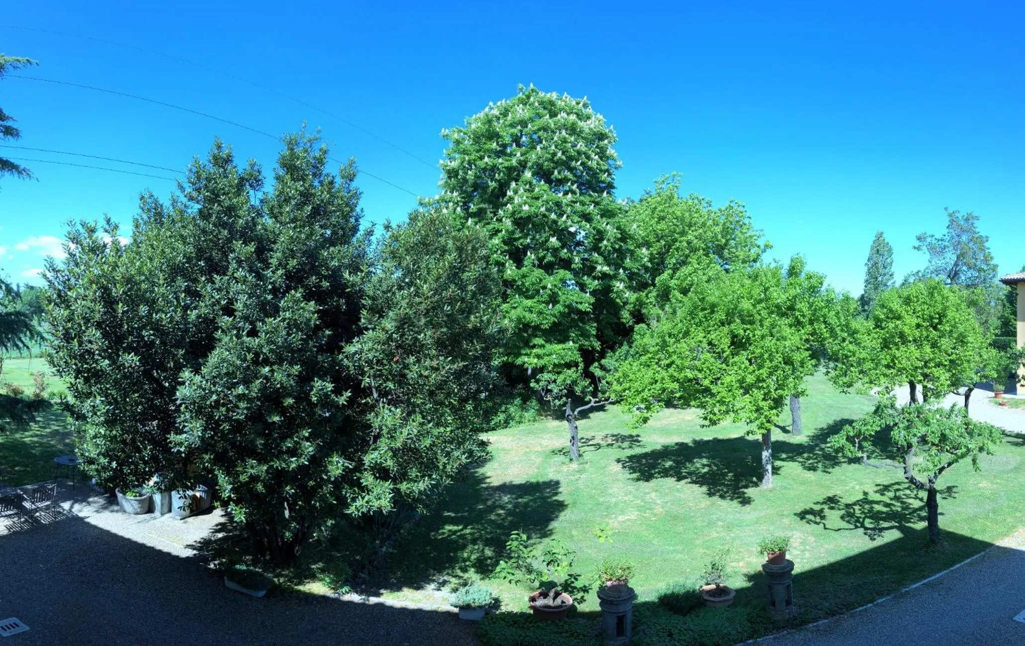 Garden view in B&B Villino Margherita