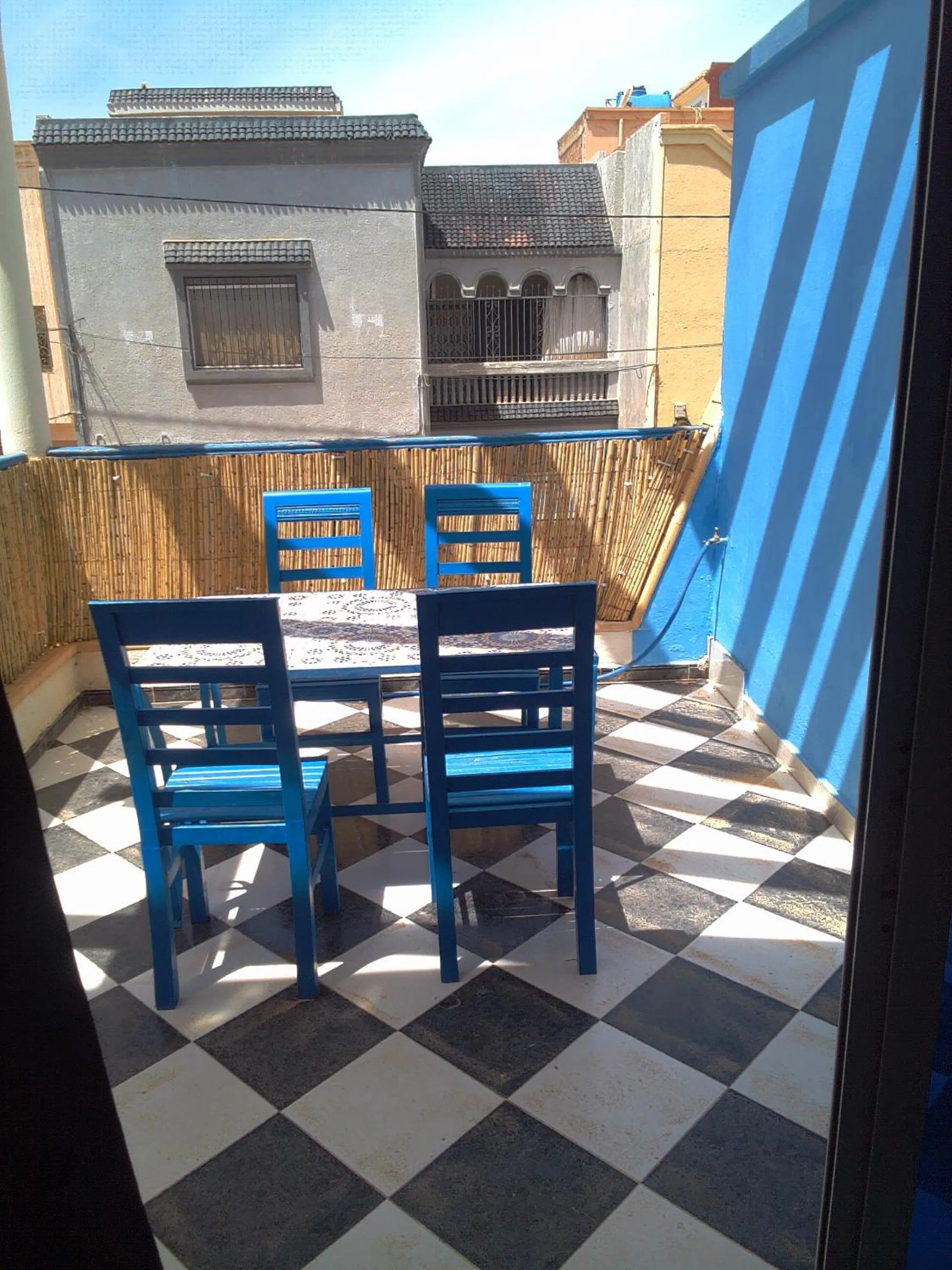 Balcony/Terrace in Maison d'Hôte à Saïdia