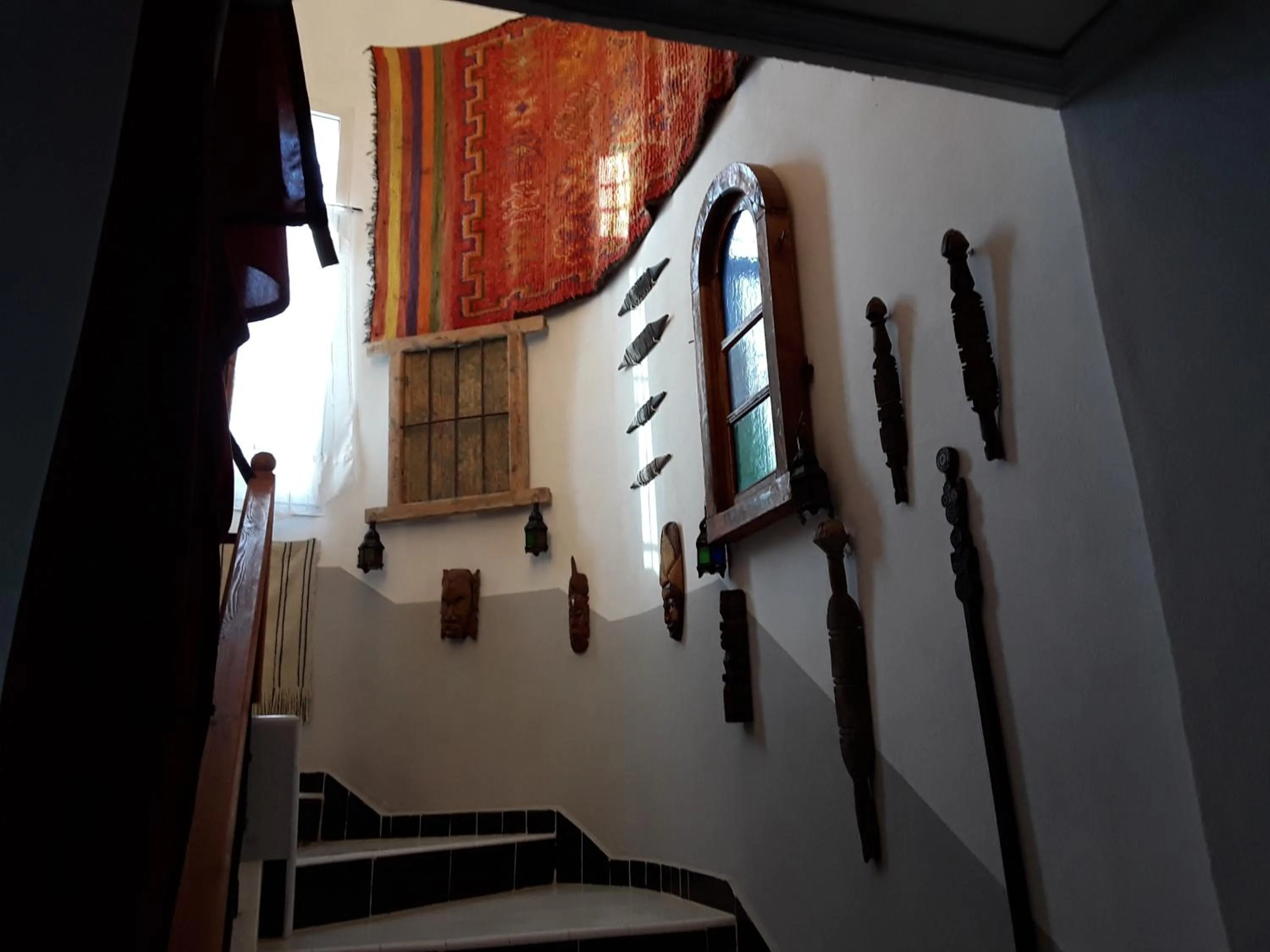 Decorative detail in Maison d'Hôte à Saïdia