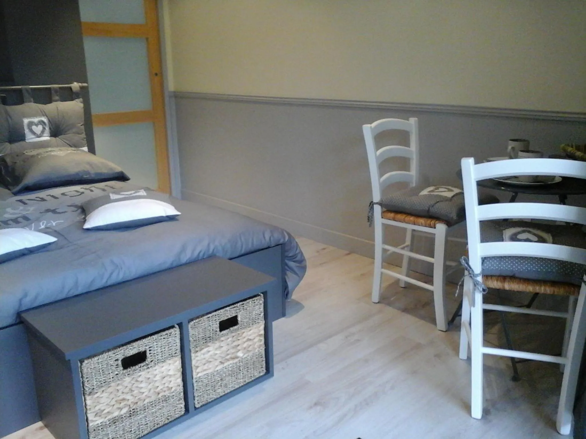 Bedroom in Chambre D'hôte De La Rotterie