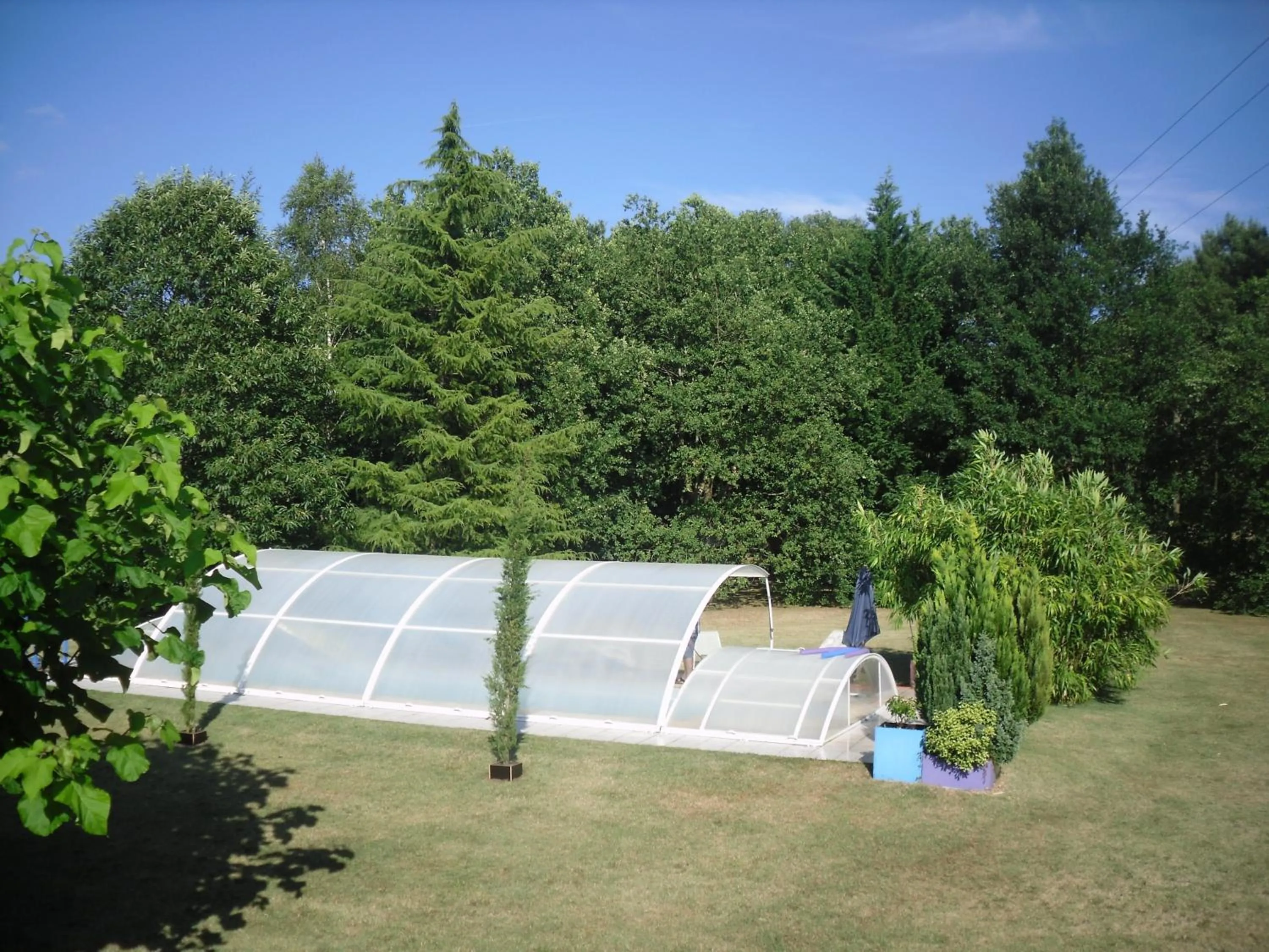 Pool view in Chambre D'hôte De La Rotterie