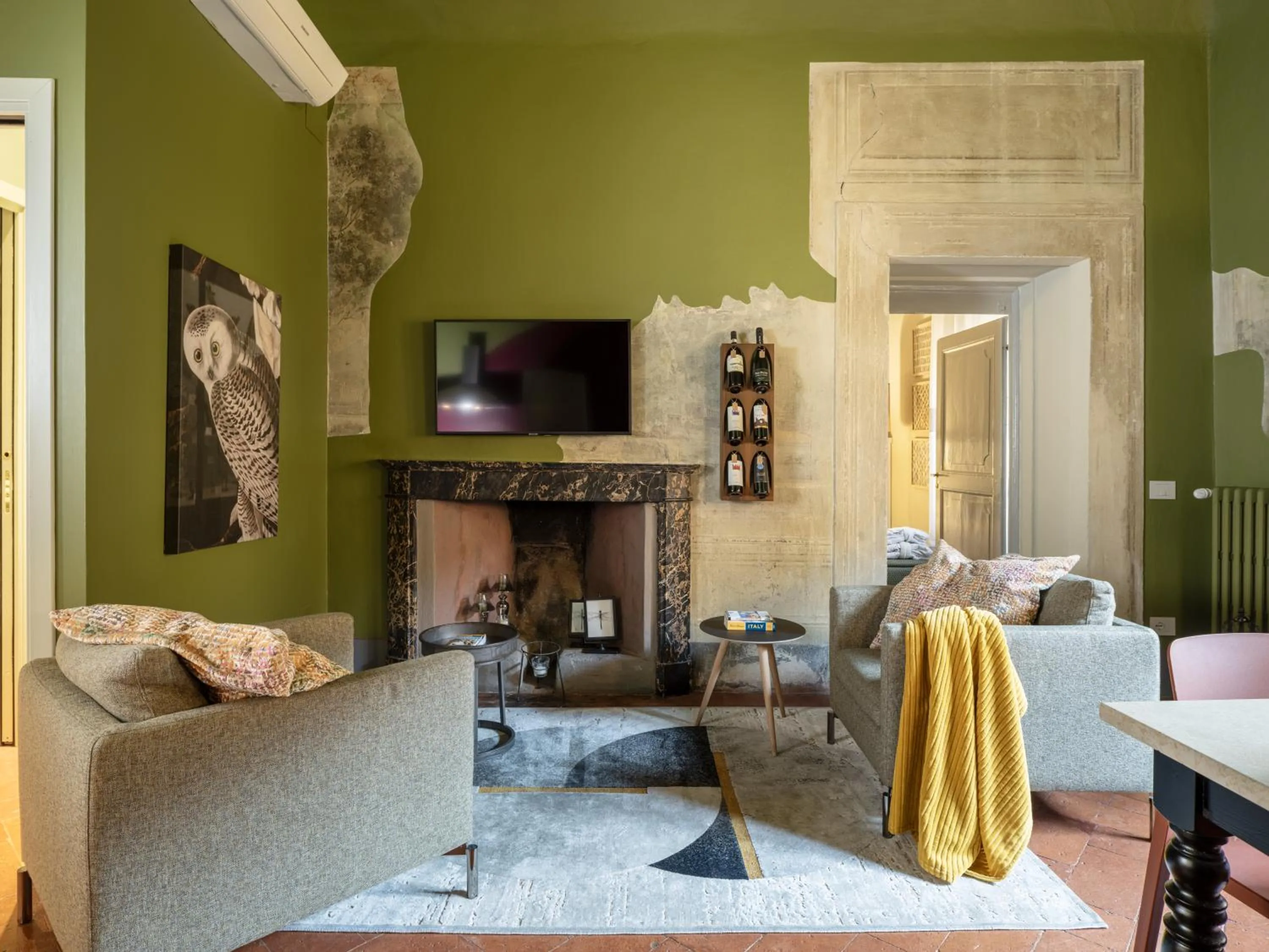 Living room in Canto degli Scali