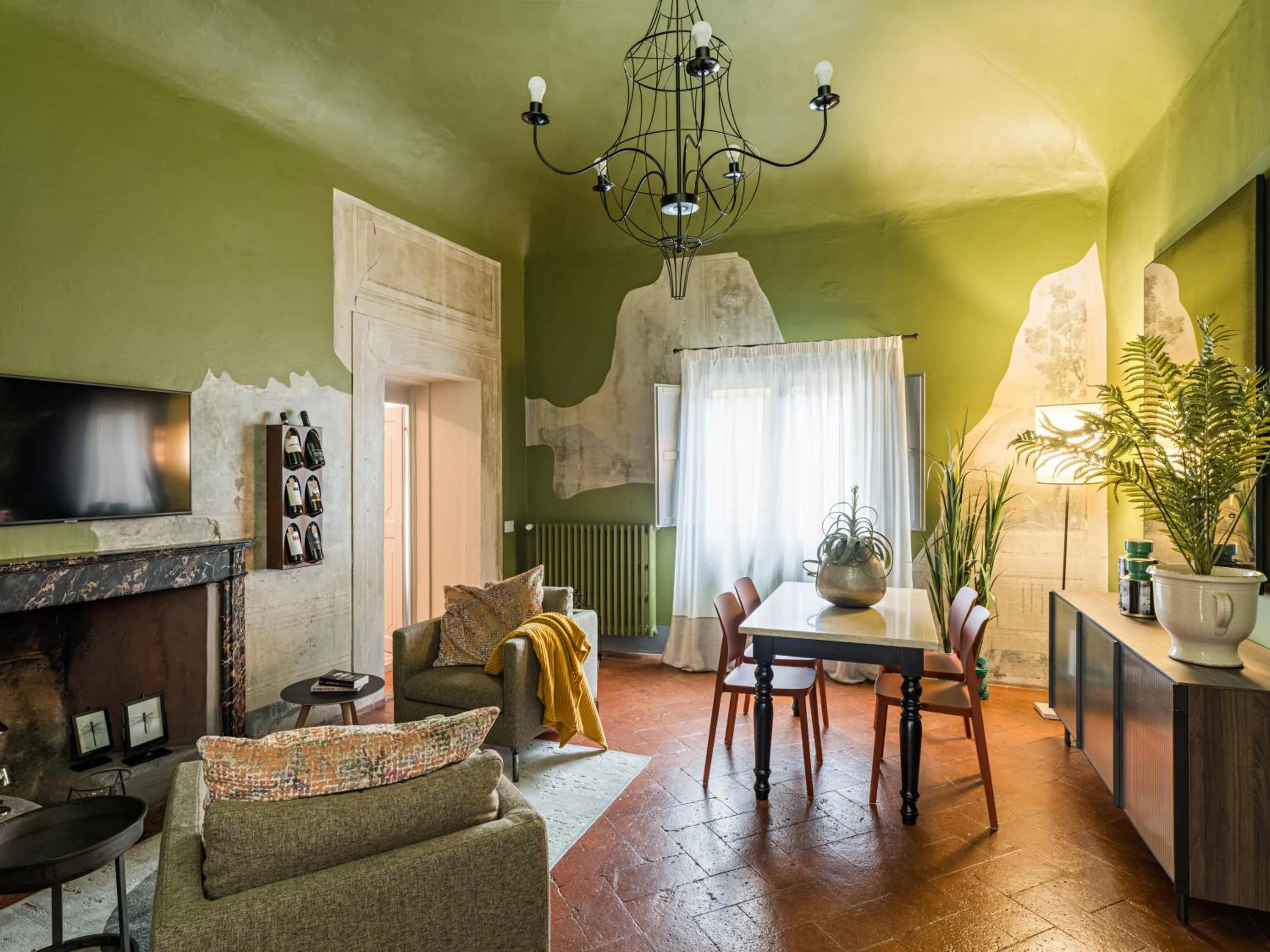 Living room in Canto degli Scali