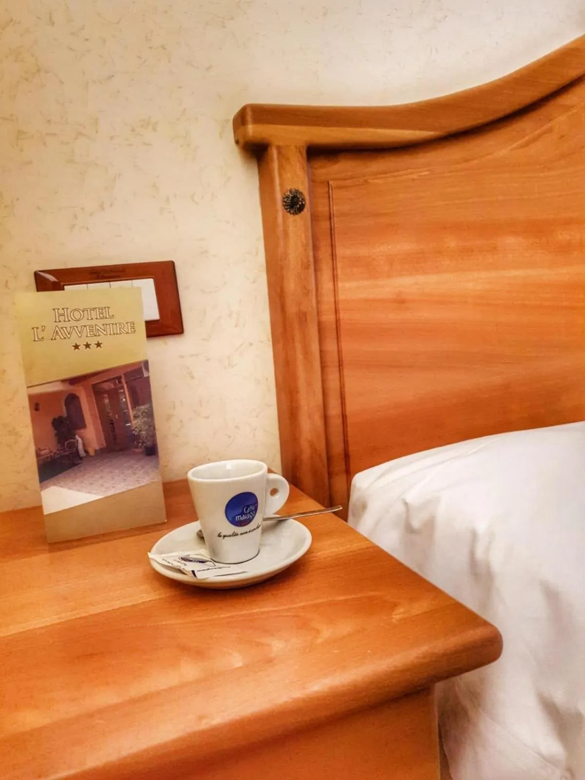 Bed in Hotel Ristorante L'Avvenire