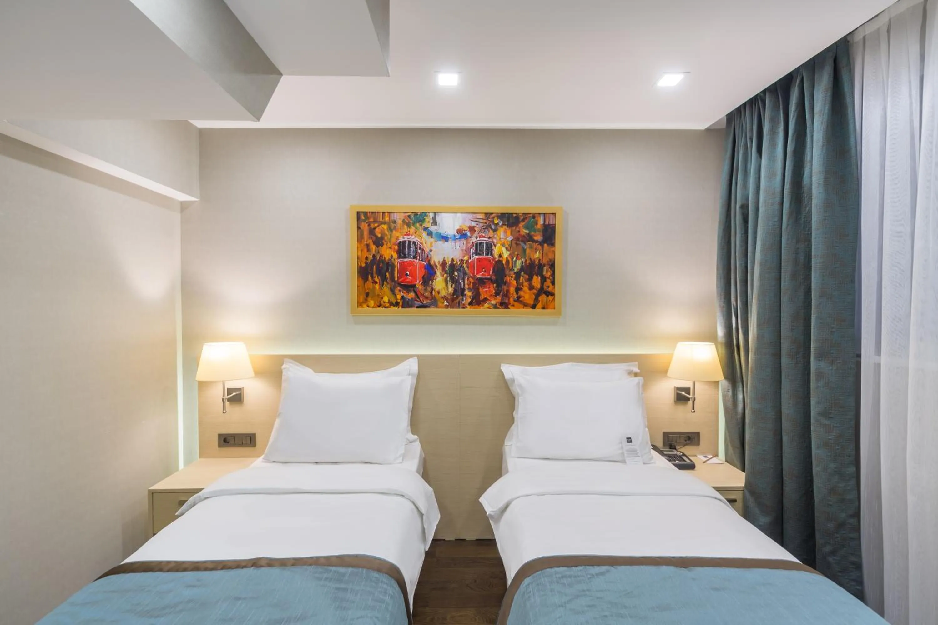 Bedroom, Bed in Molton Monapart Mecidiyekoy