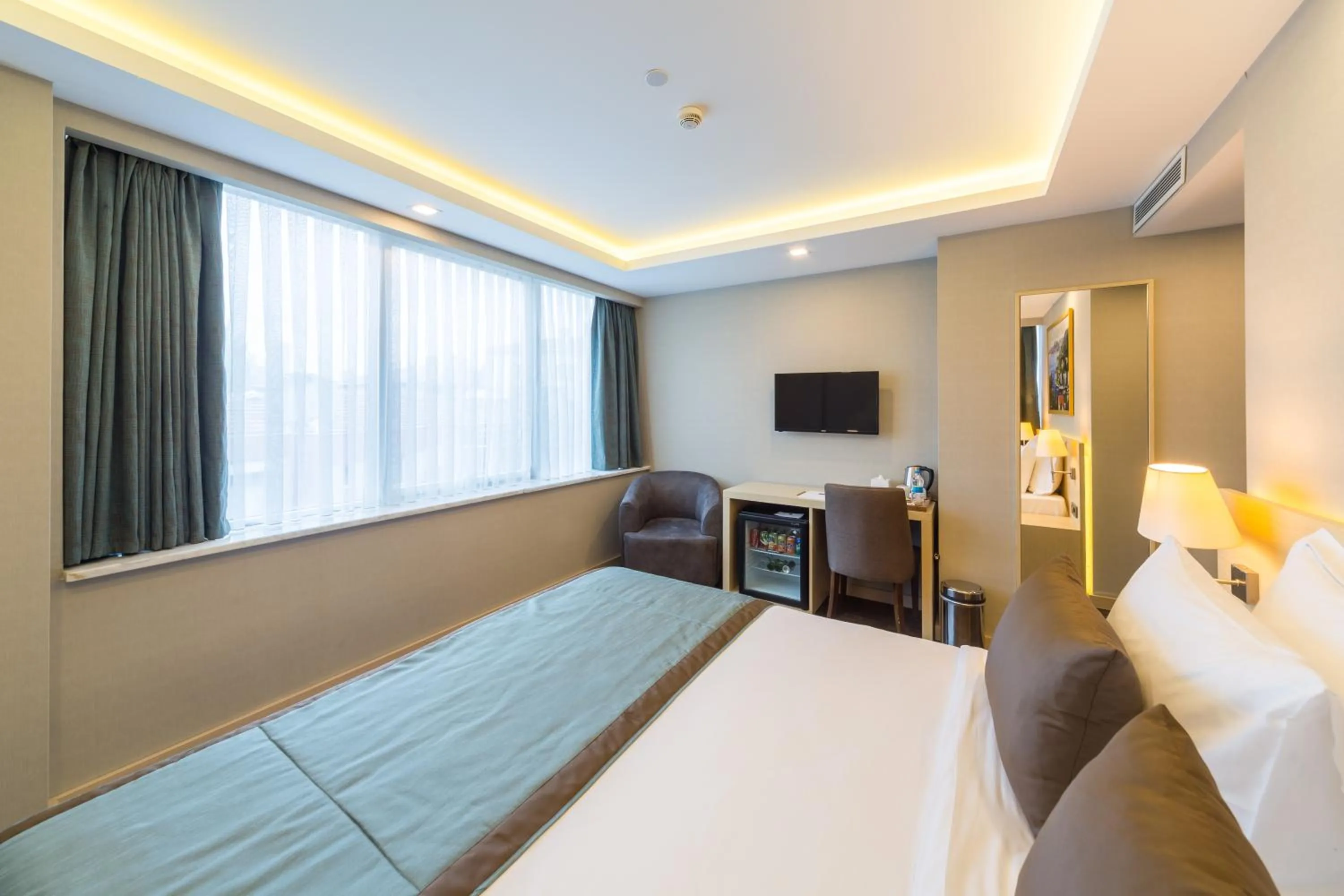 Bedroom, Bed in Molton Monapart Mecidiyekoy