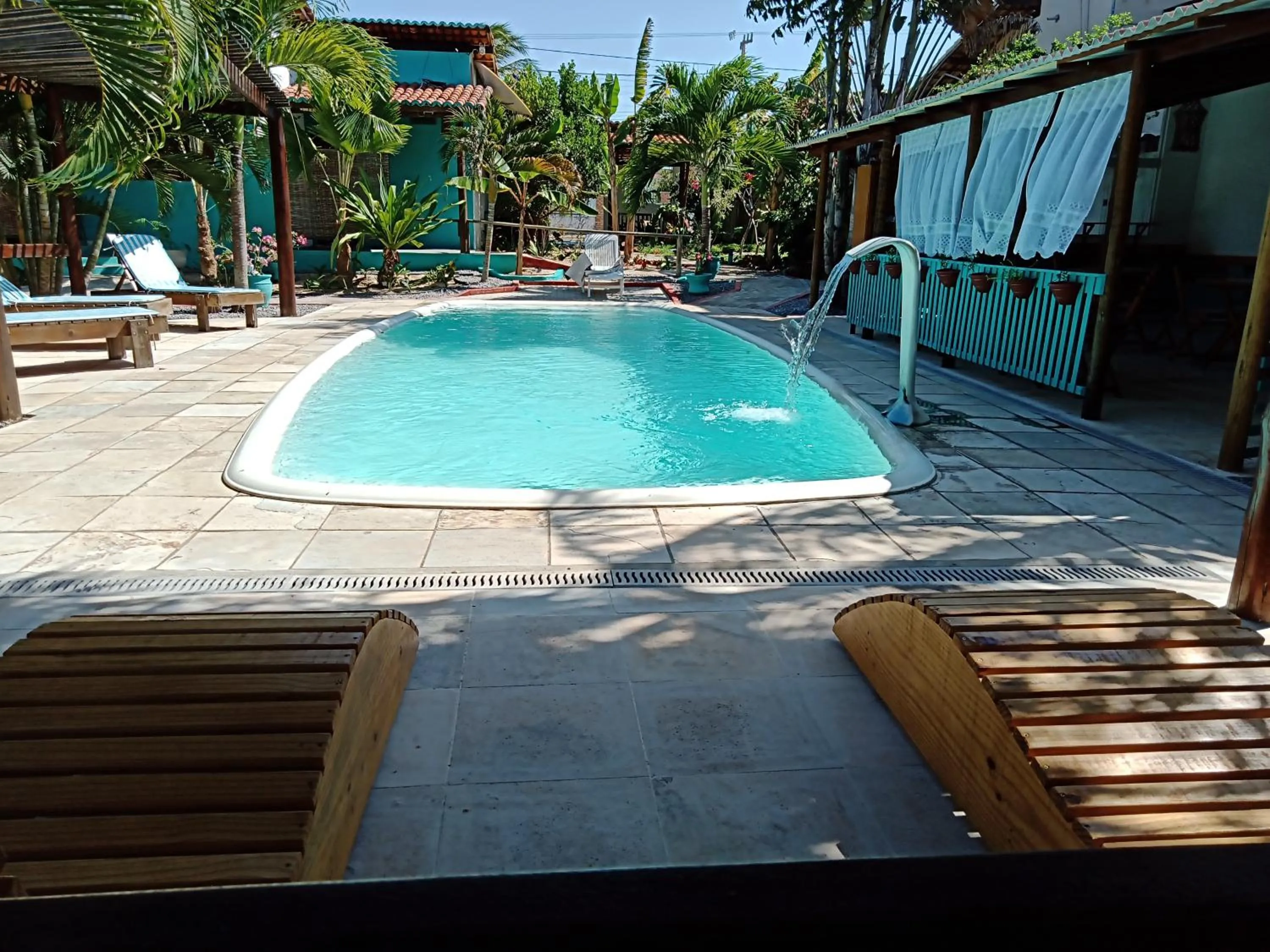 Pool view in Gostoso Sol e Mar Pousada