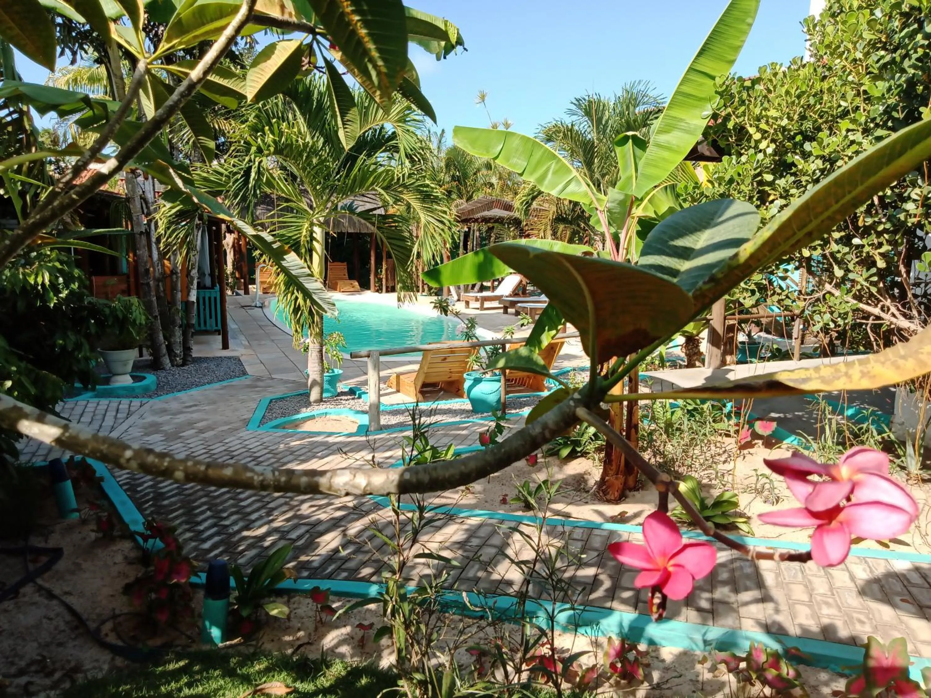 Patio in Gostoso Sol e Mar Pousada