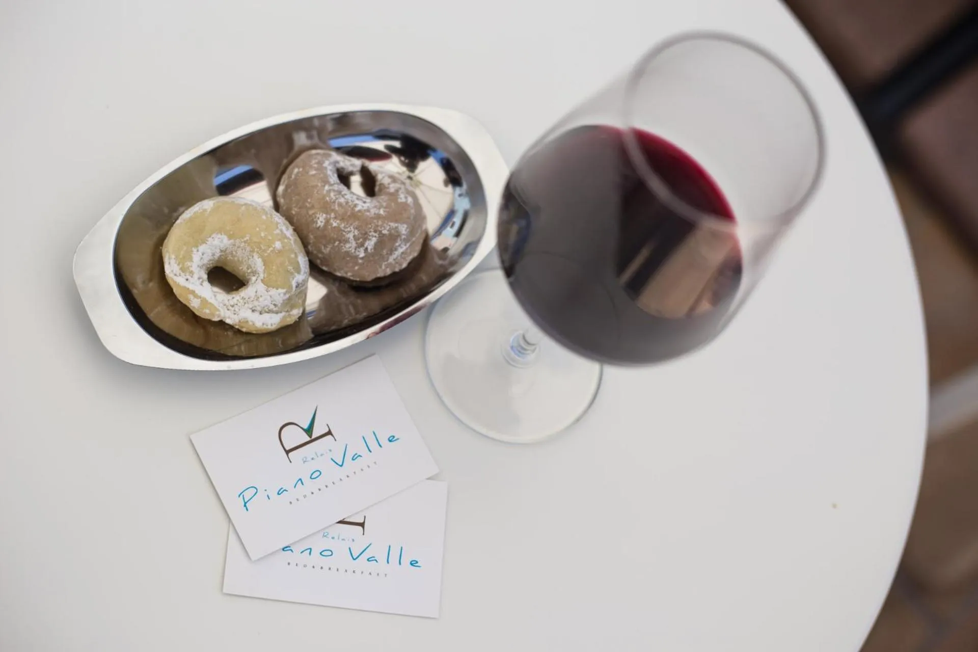 Food and drinks in Relais Piano Valle