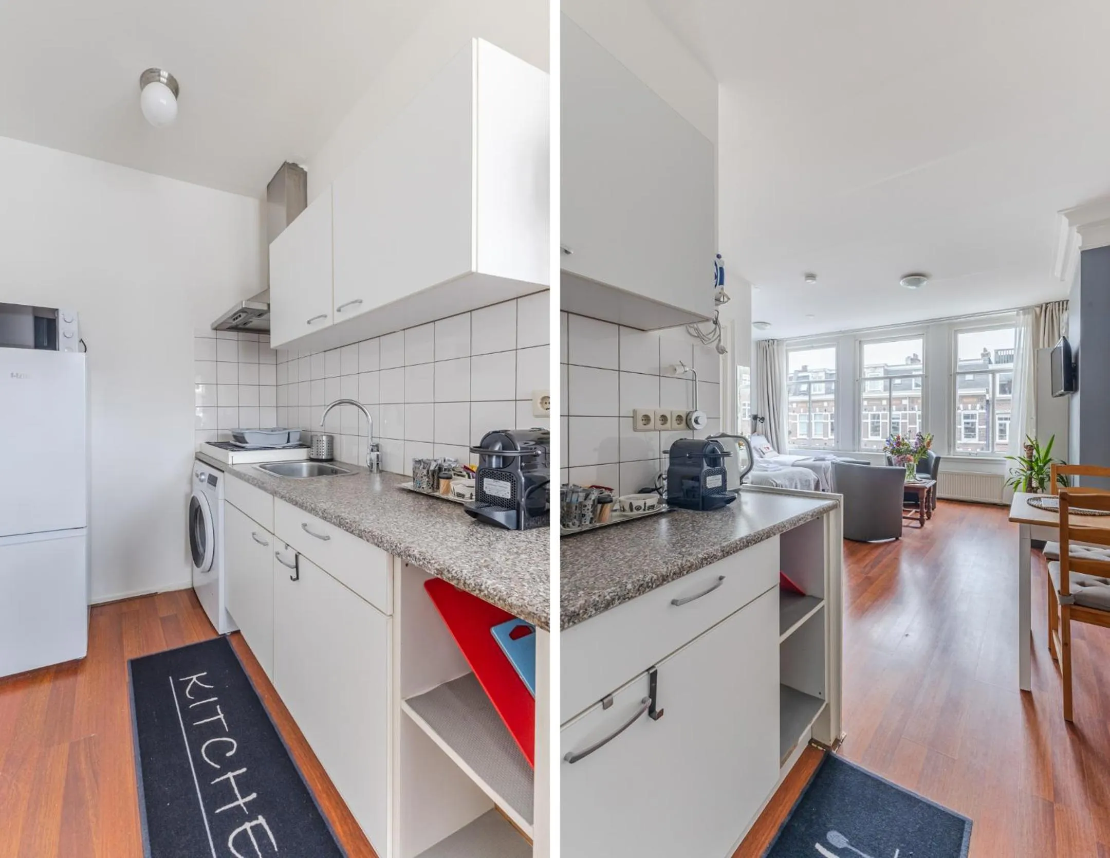 Kitchen or kitchenette in Albert Cuyp Studio