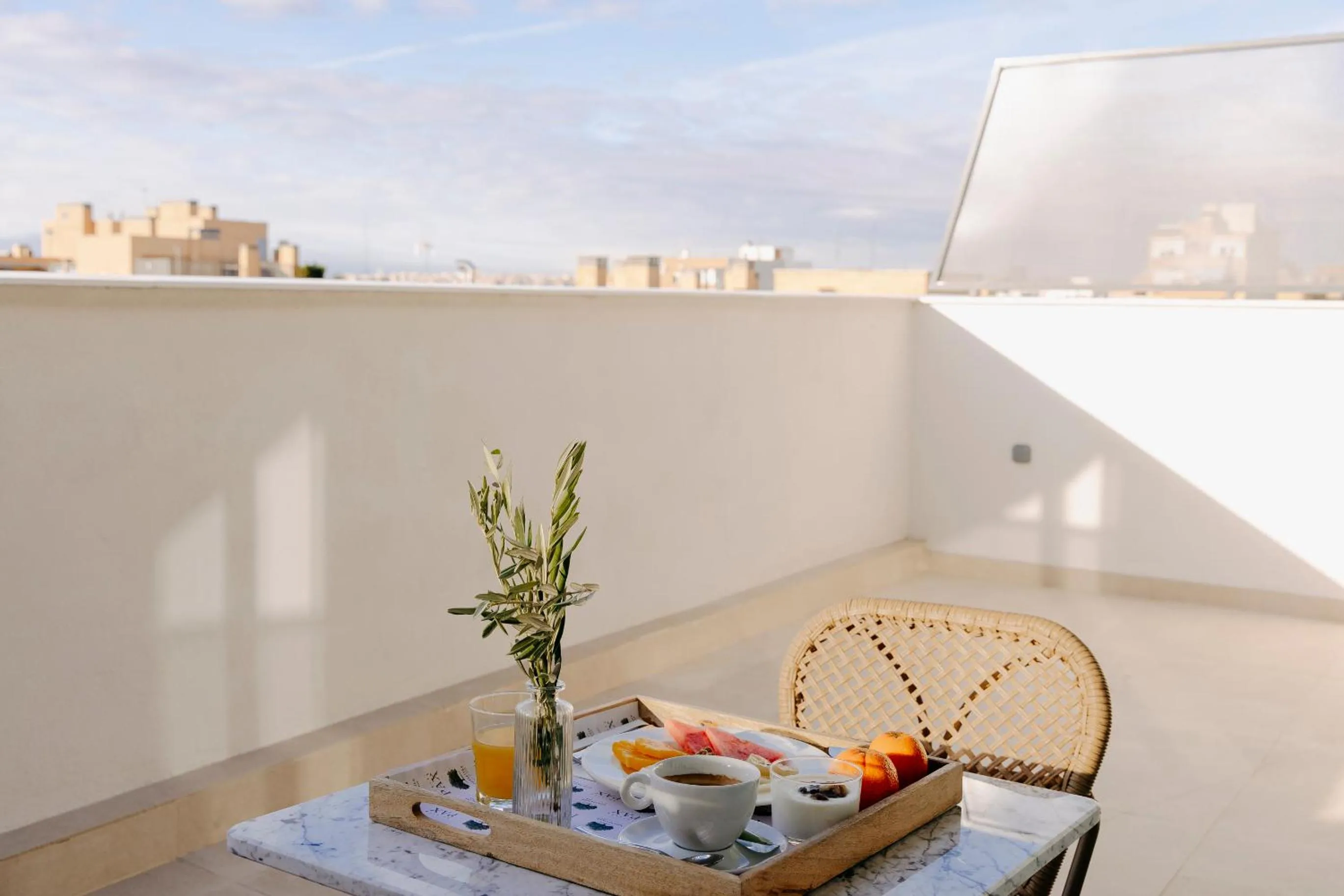 Balcony/Terrace in Hotel Pax Atocha