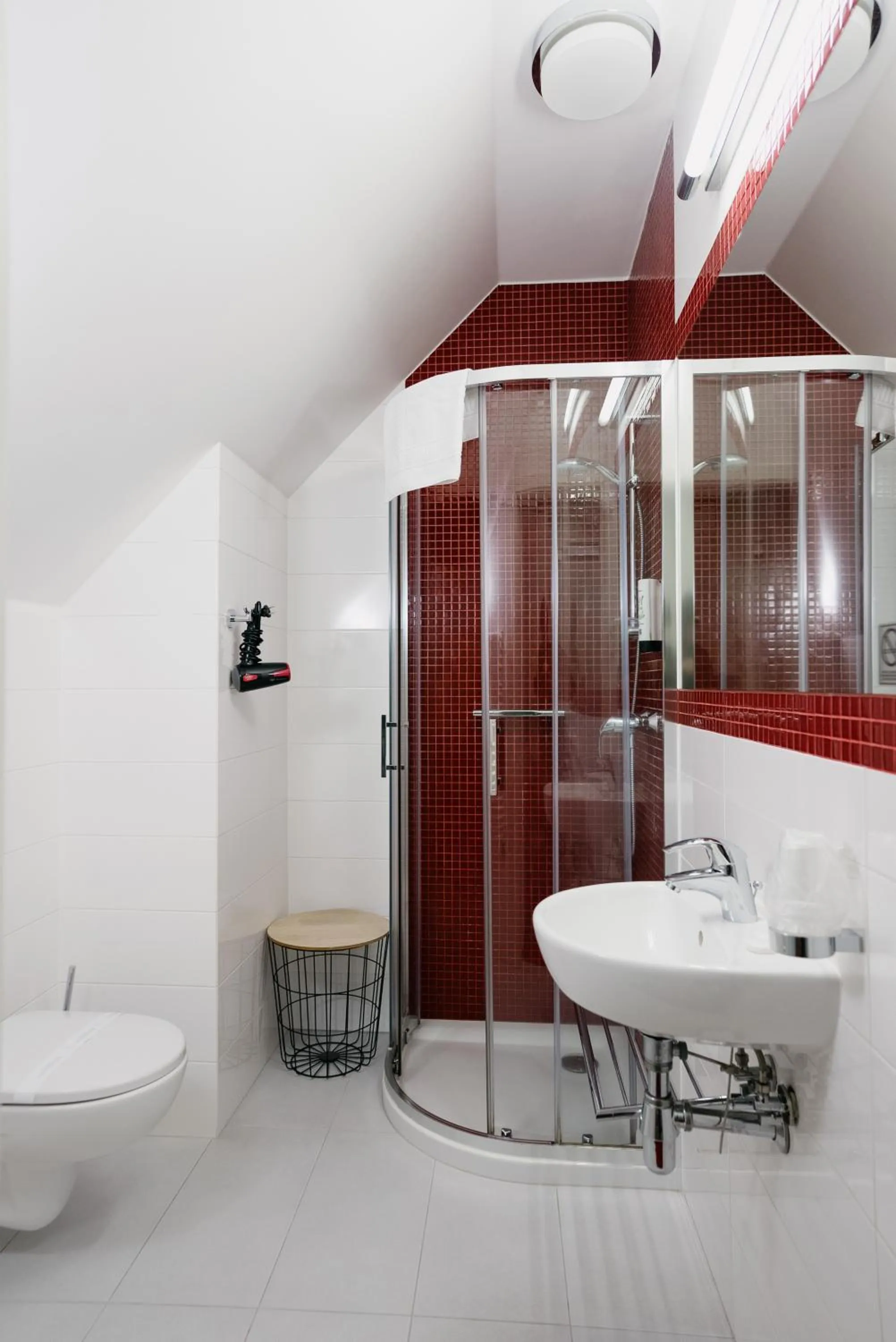 Shower in Hotel Willa Odkrywców