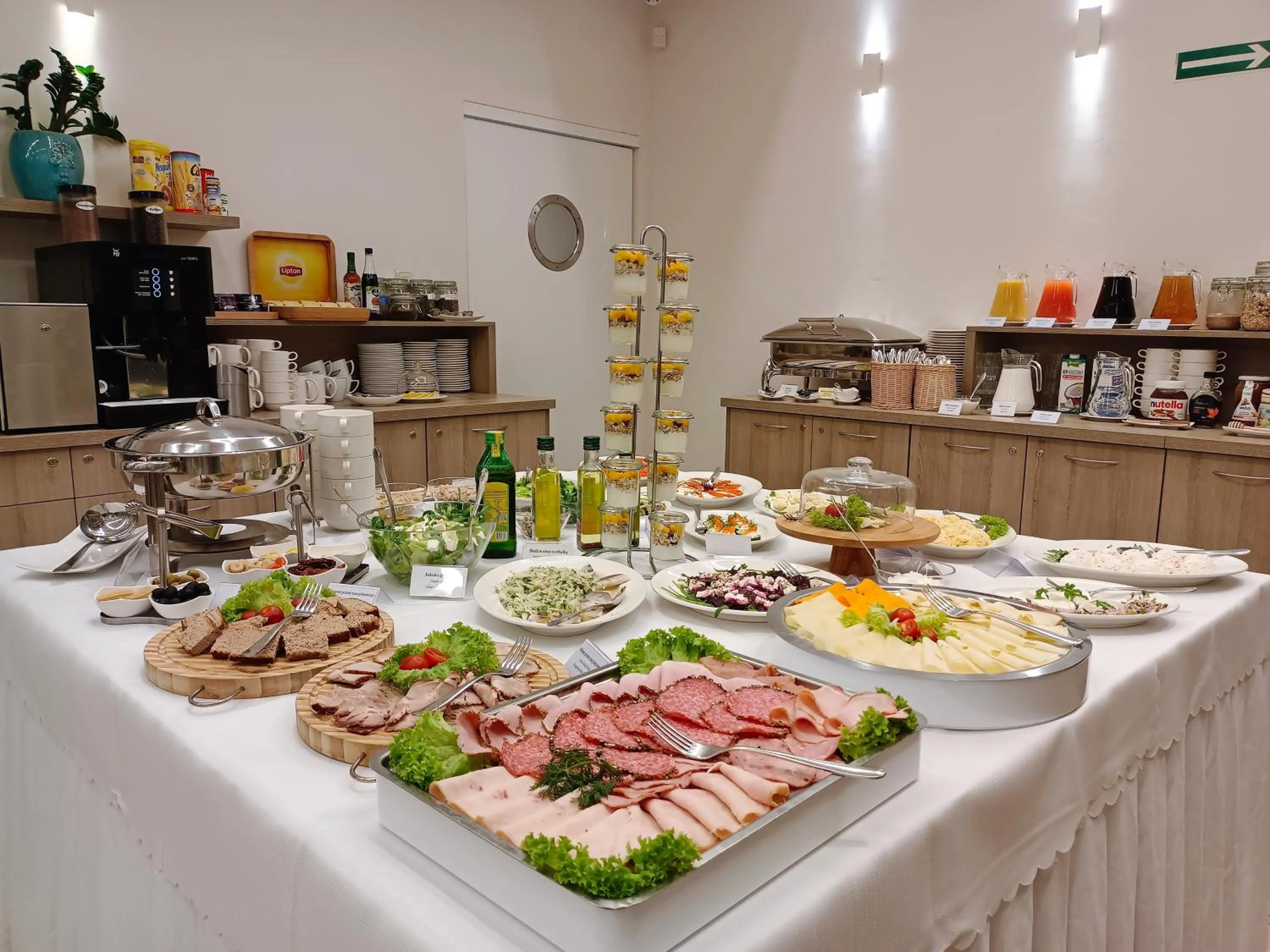 Breakfast in Hotel Willa Odkrywców