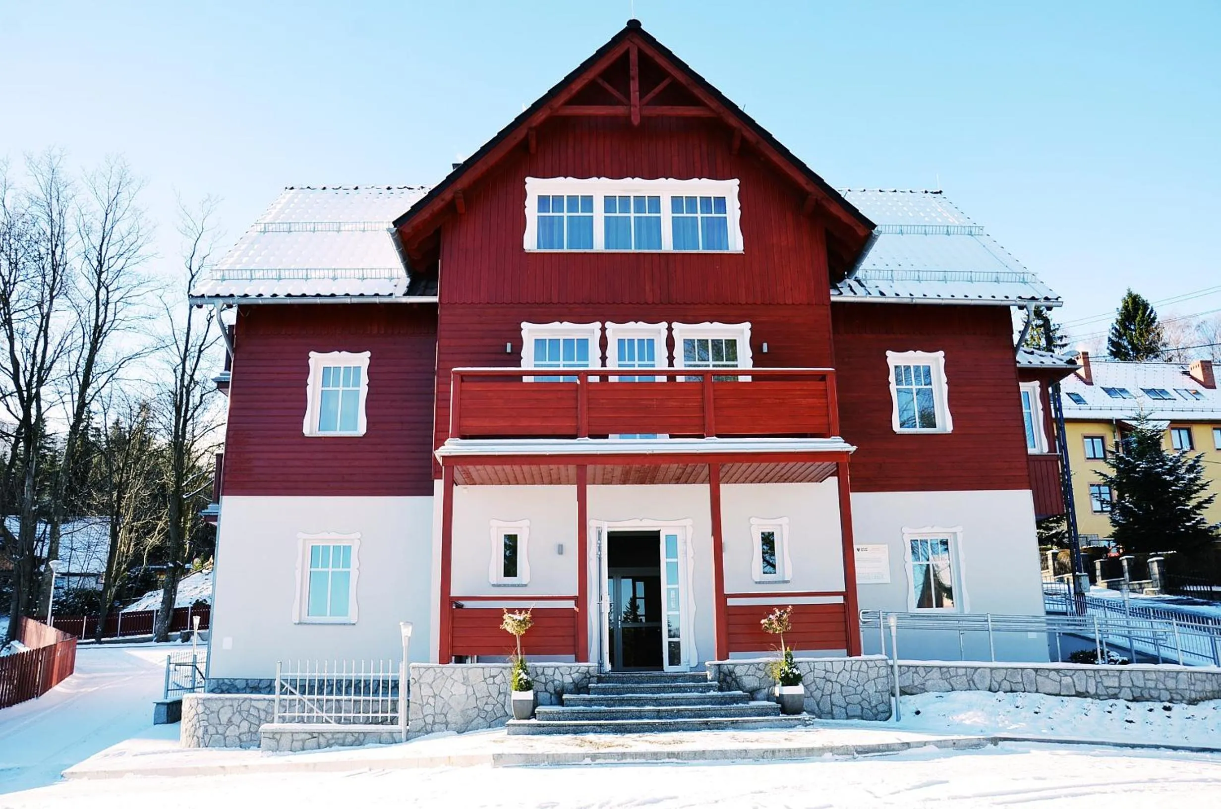 Facade/entrance in Hotel Willa Odkrywców