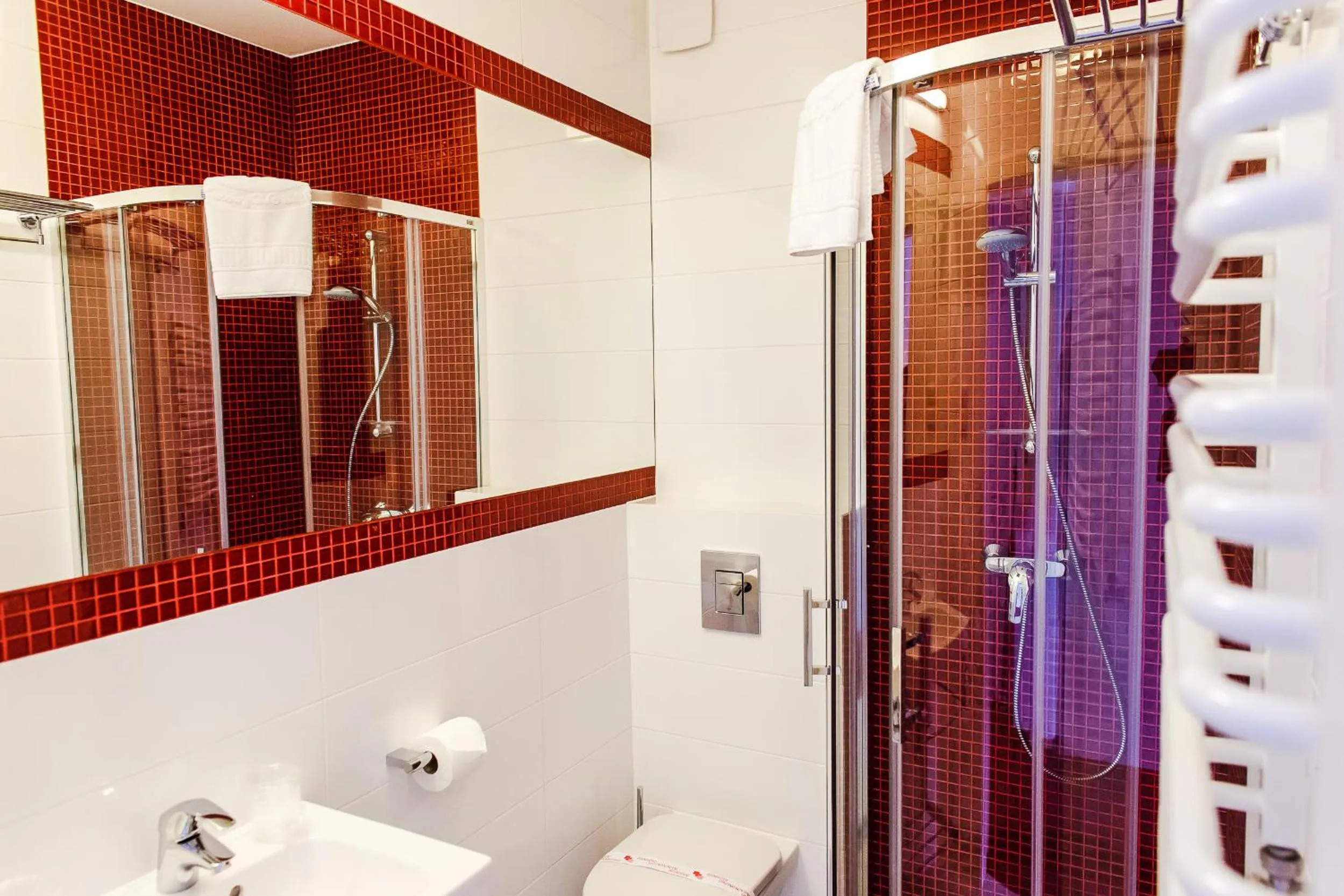 Bathroom in Hotel Willa Odkrywców