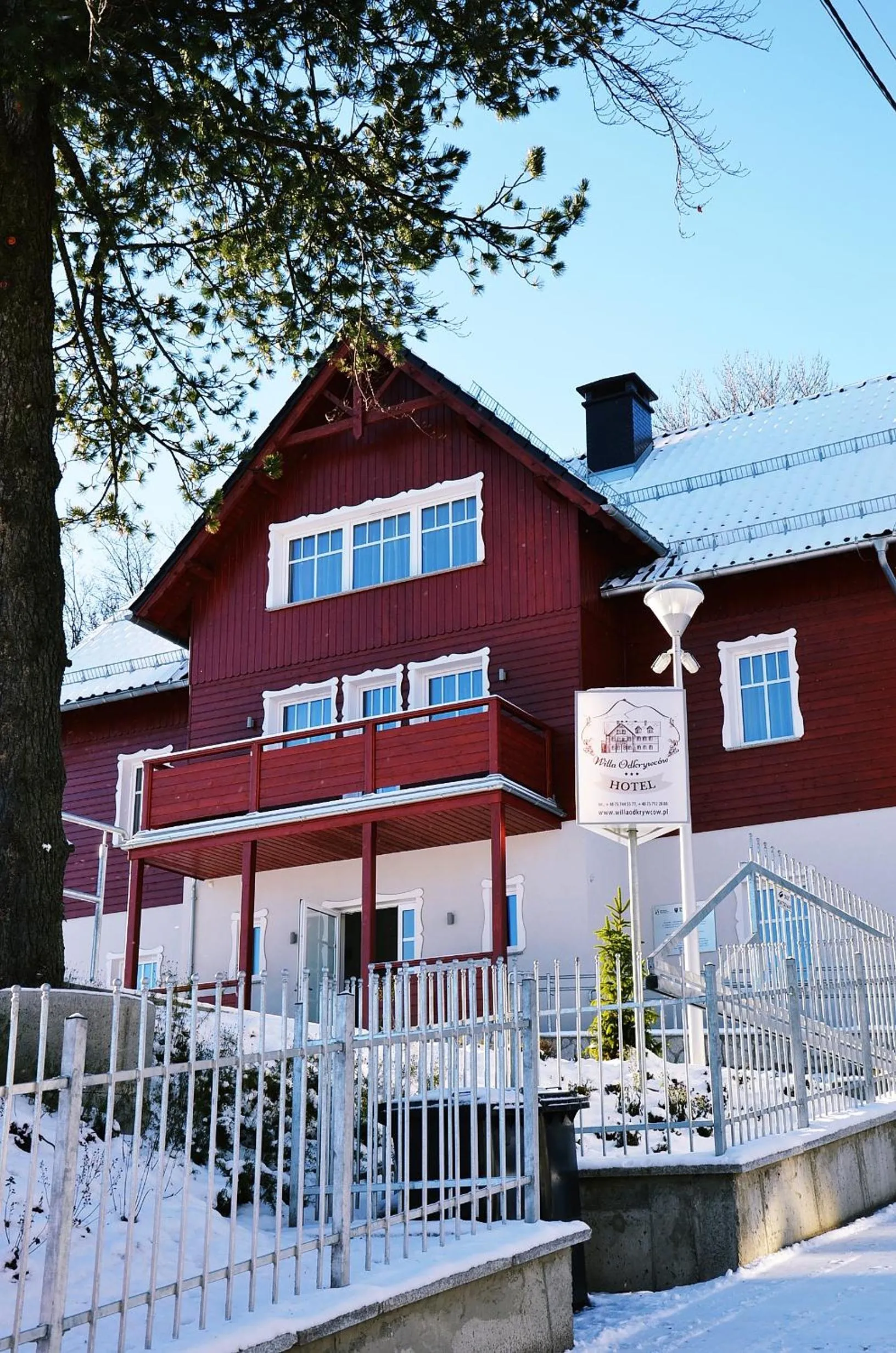 Property building in Hotel Willa Odkrywców