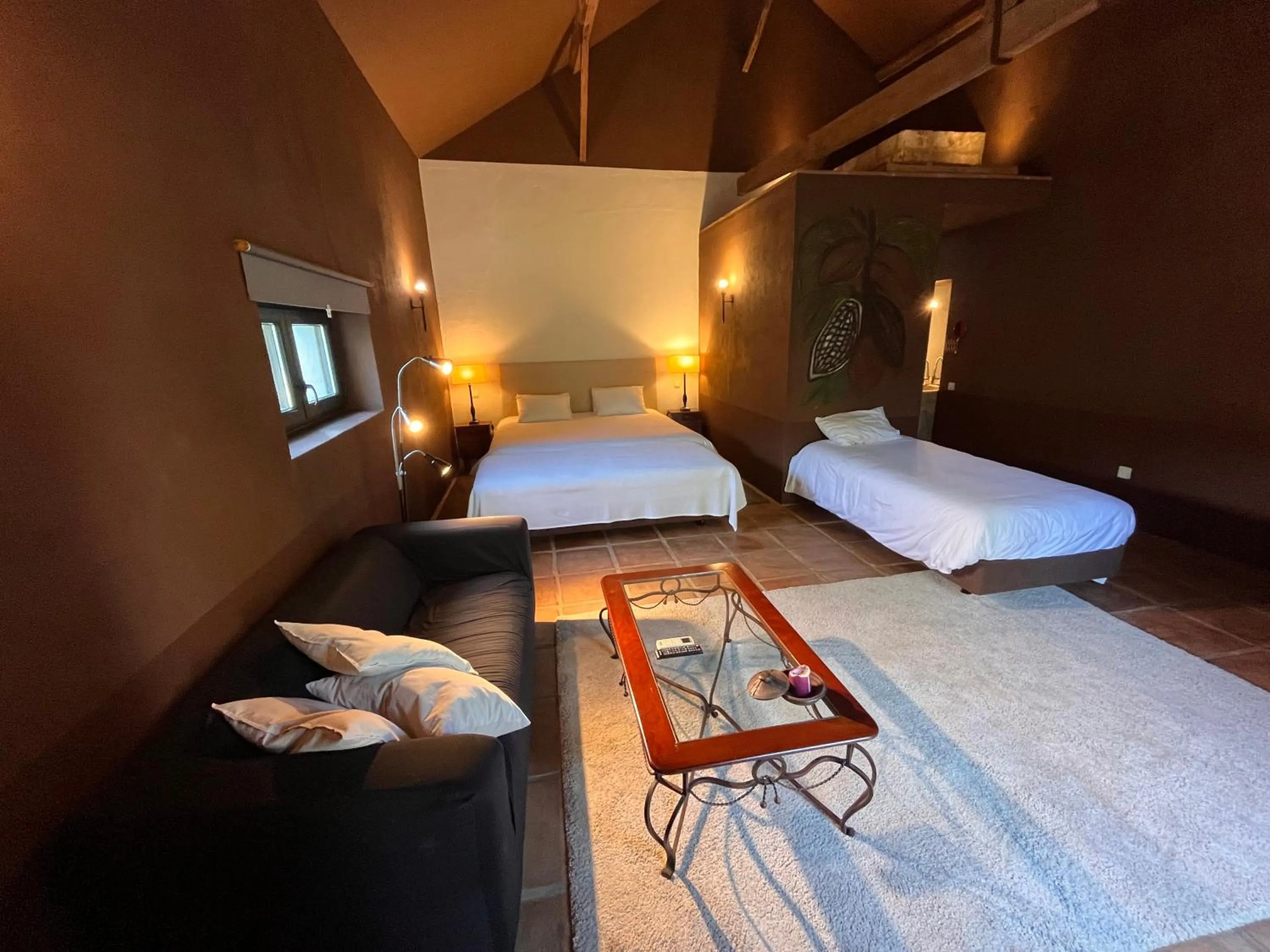 Decorative detail, Bed in Palacete da Real Companhia do Cacau - Royal Cocoa Palace