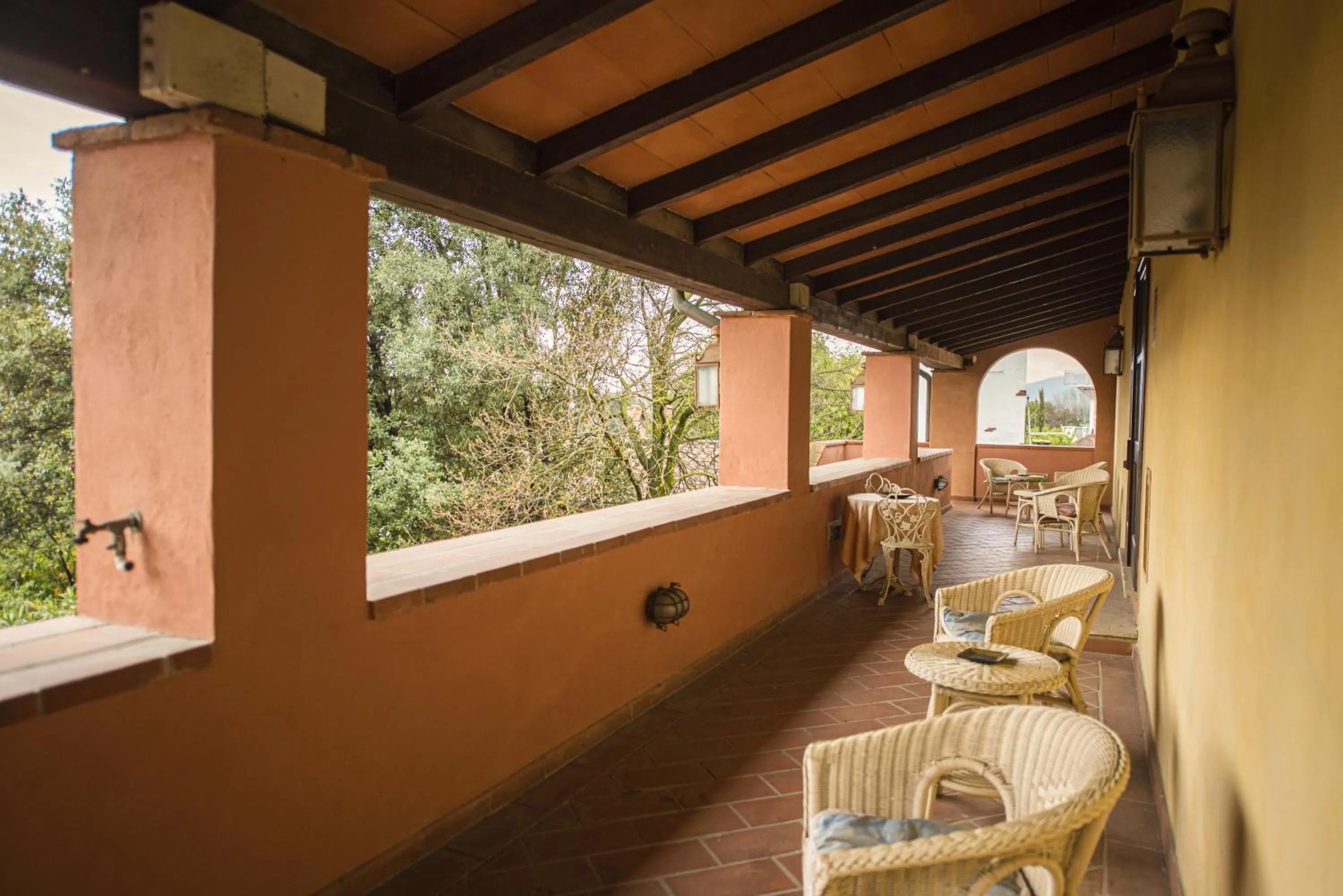 Balcony/Terrace in Hotel Boccaccio