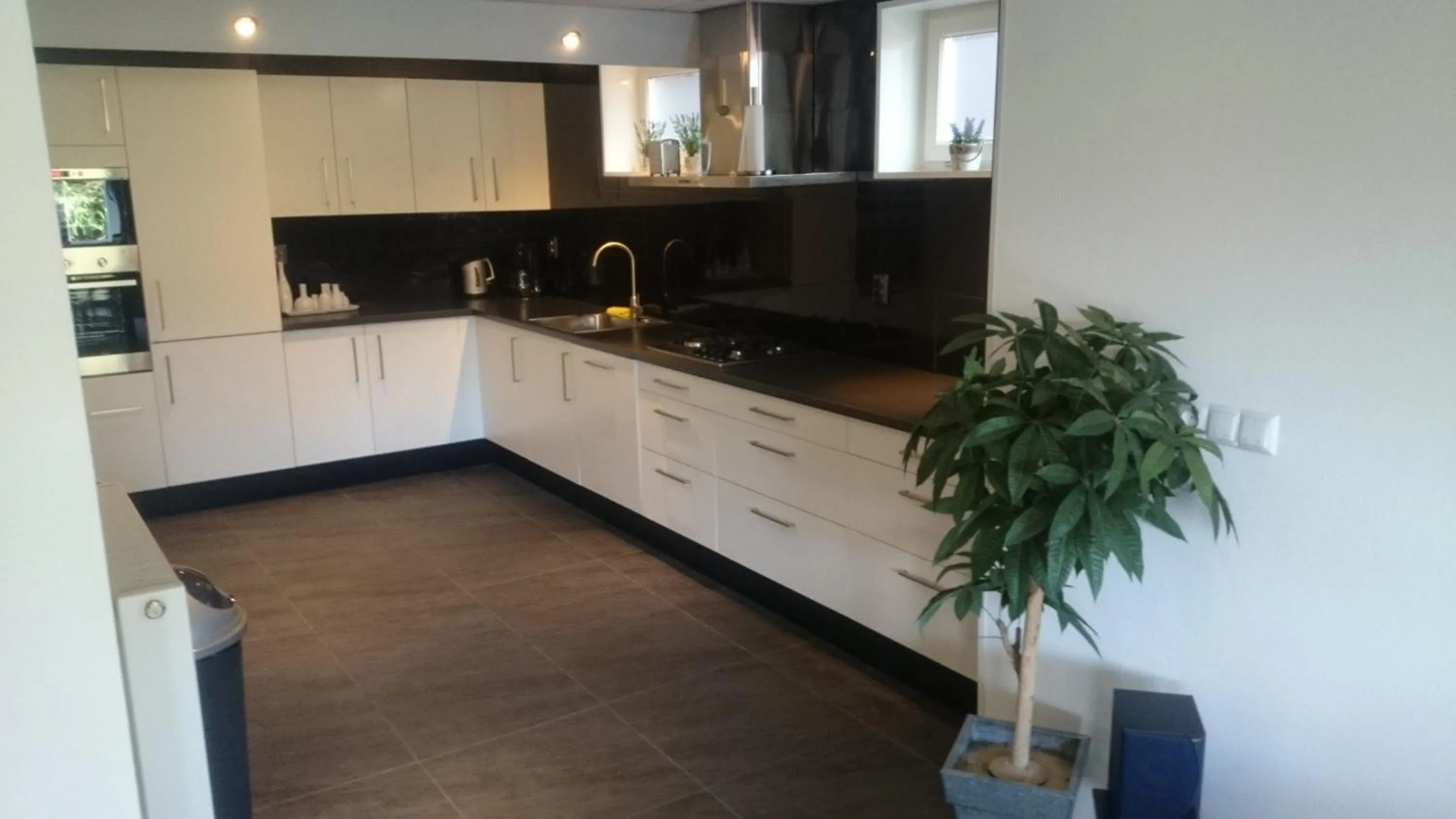 Kitchen or kitchenette in Bed & Kitchen Den Oever