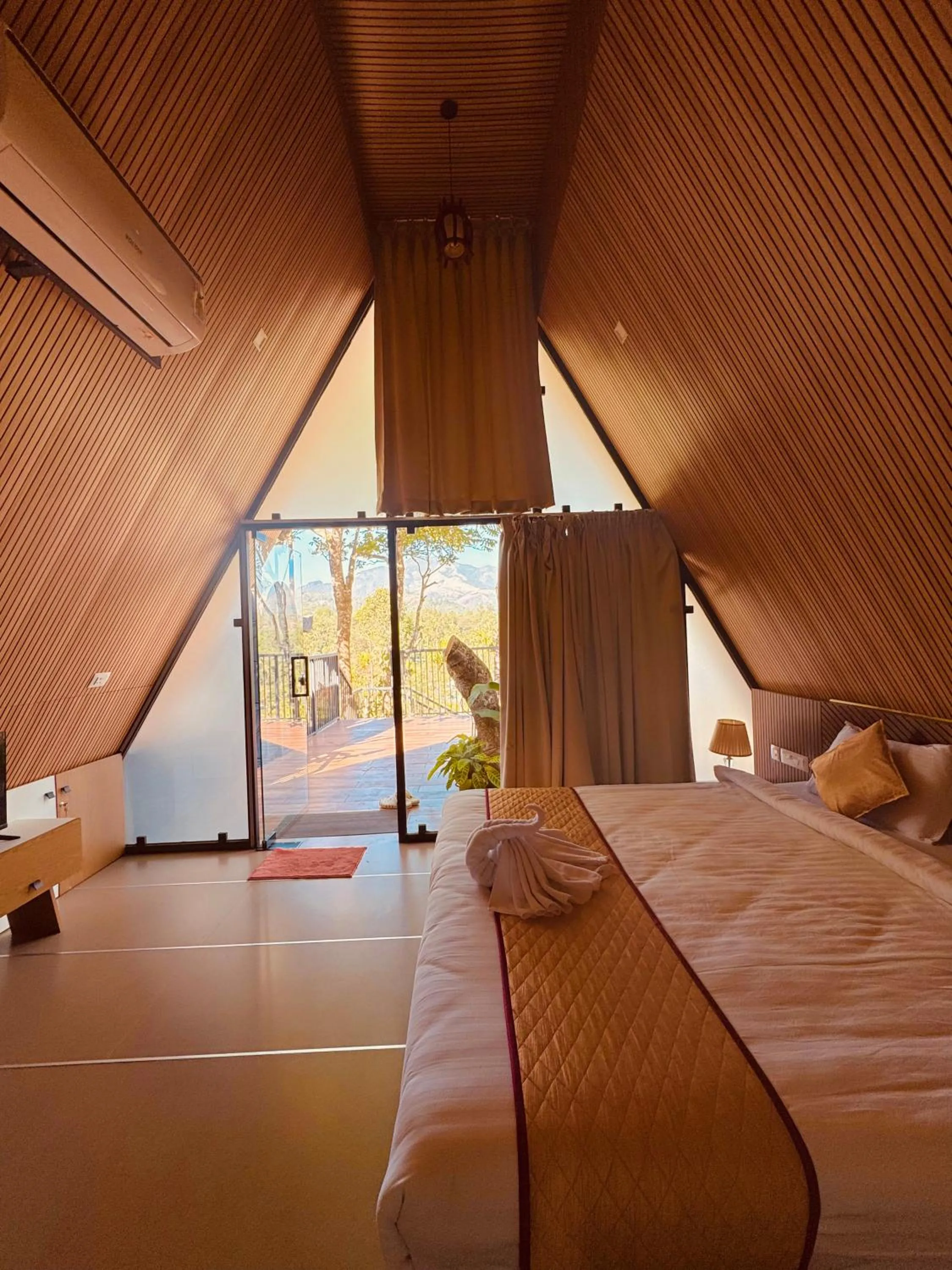 Bed in Hayashi Resort