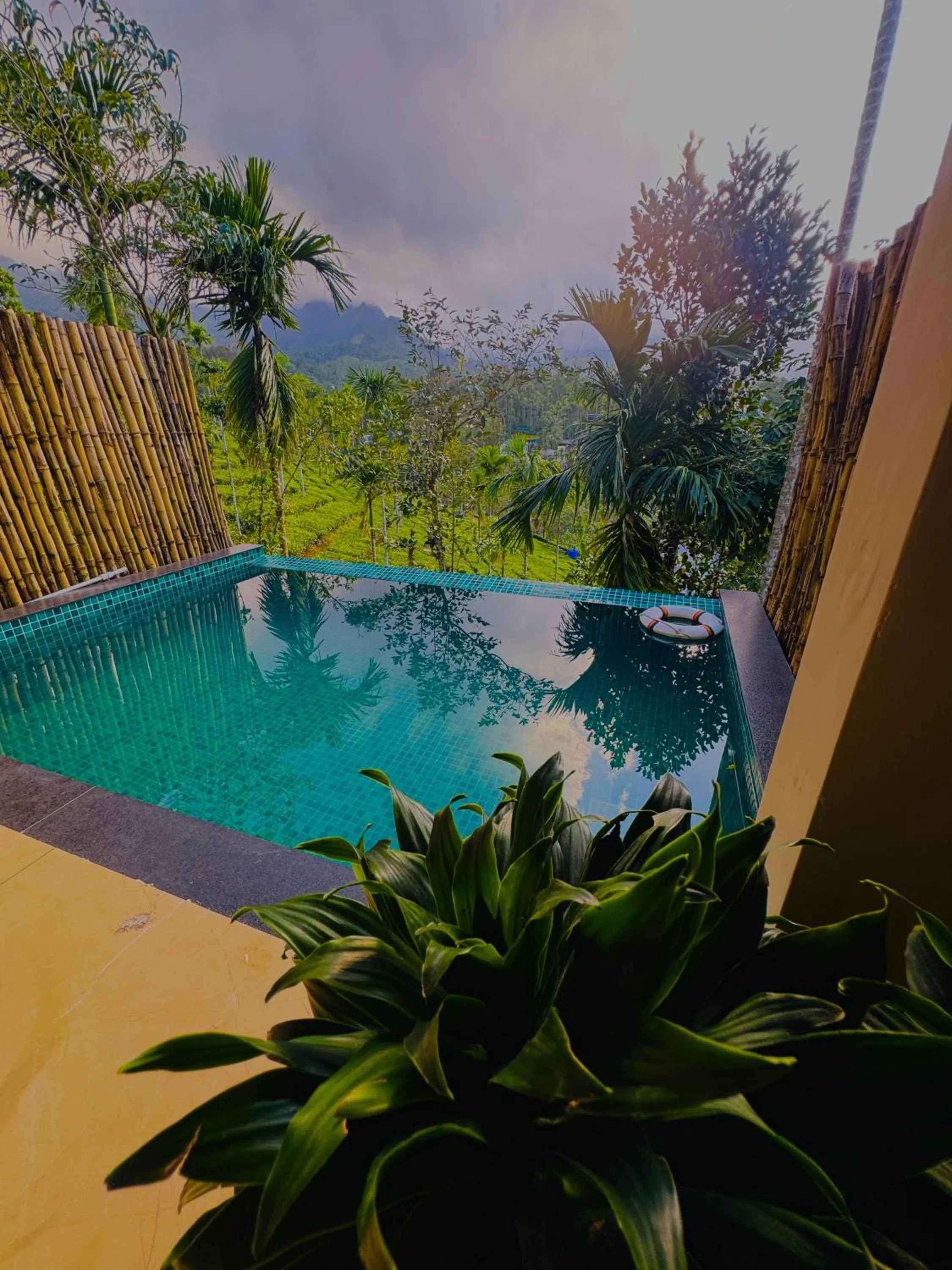 Pool view in Hayashi Resort
