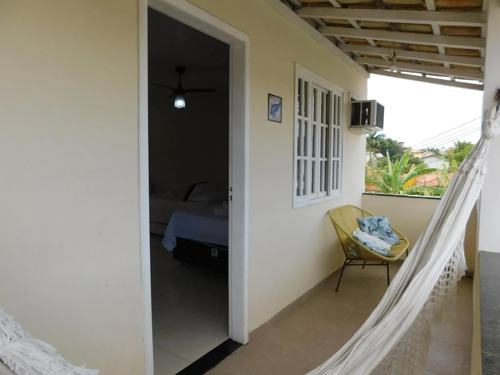 Balcony/Terrace in Pousada Luzes de Geribá
