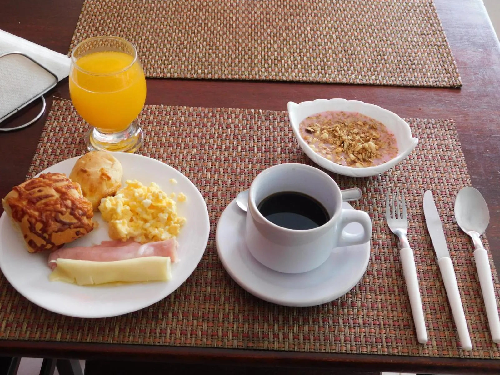 Breakfast in Pousada Luzes de Geribá