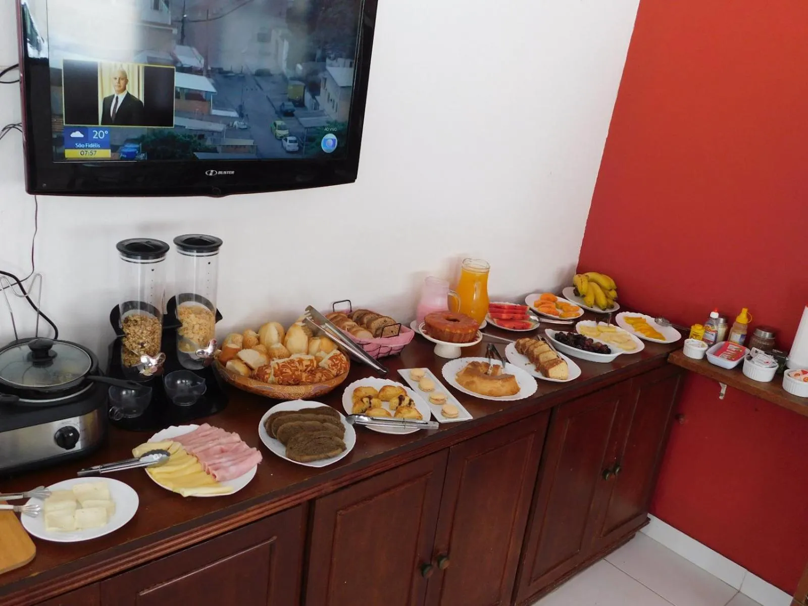 Breakfast in Pousada Luzes de Geribá