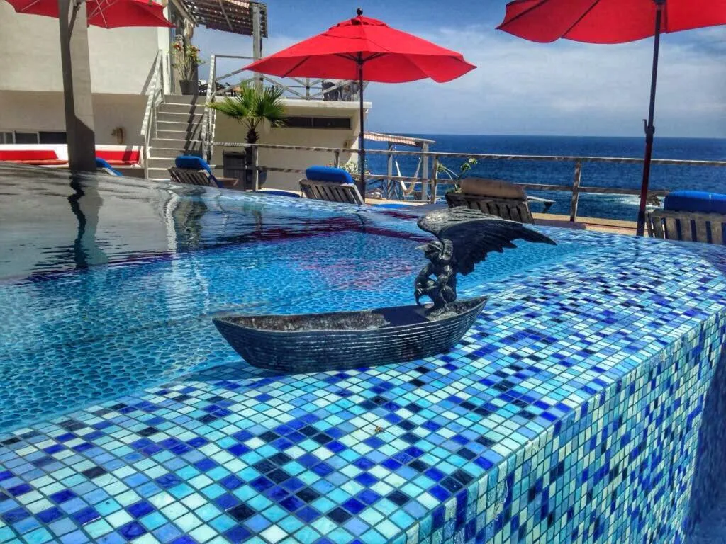 Swimming pool in Villa Aikia (Adults Suites A/C)