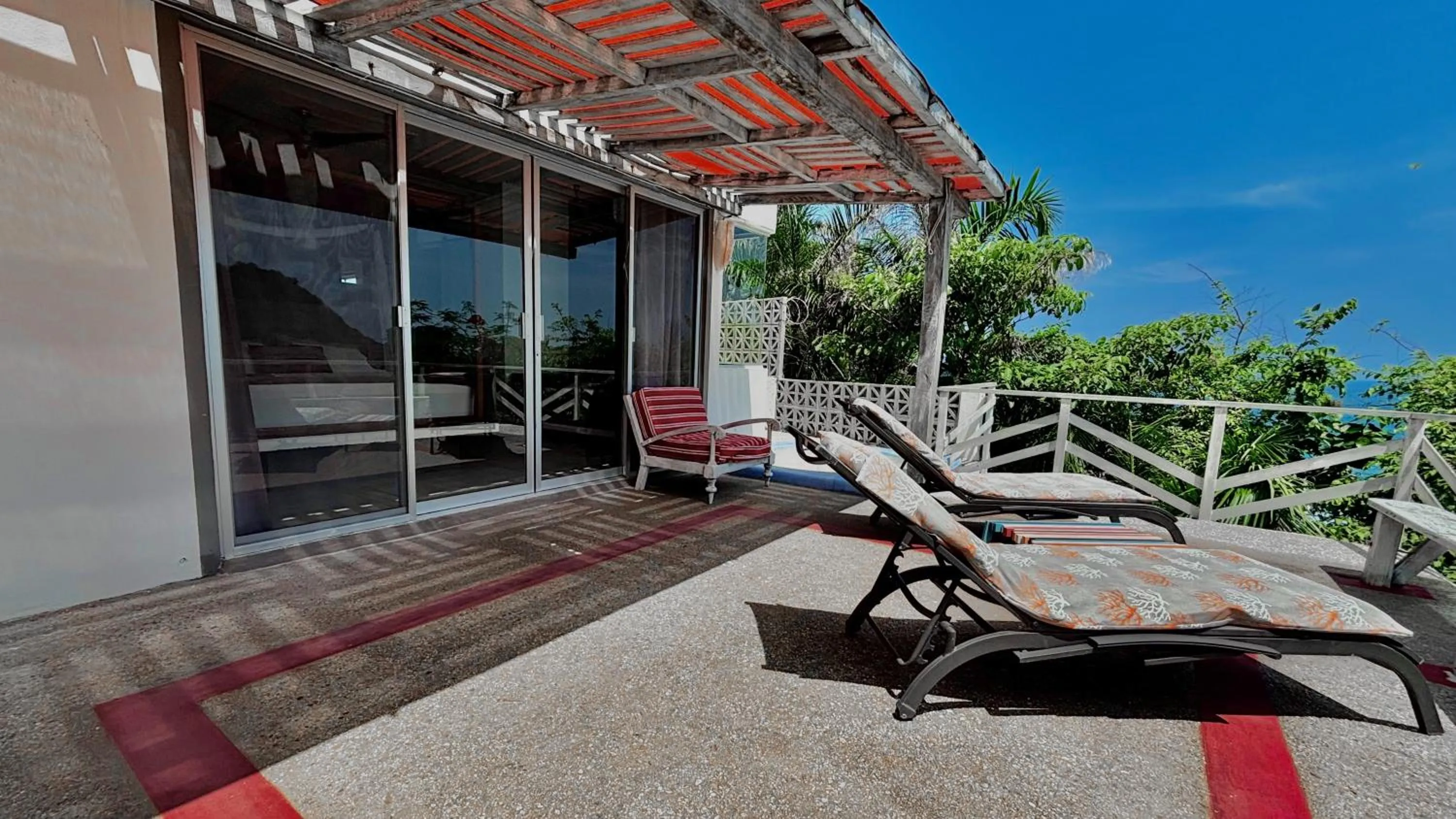 Balcony/Terrace in Villa Aikia (Adults Suites A/C)