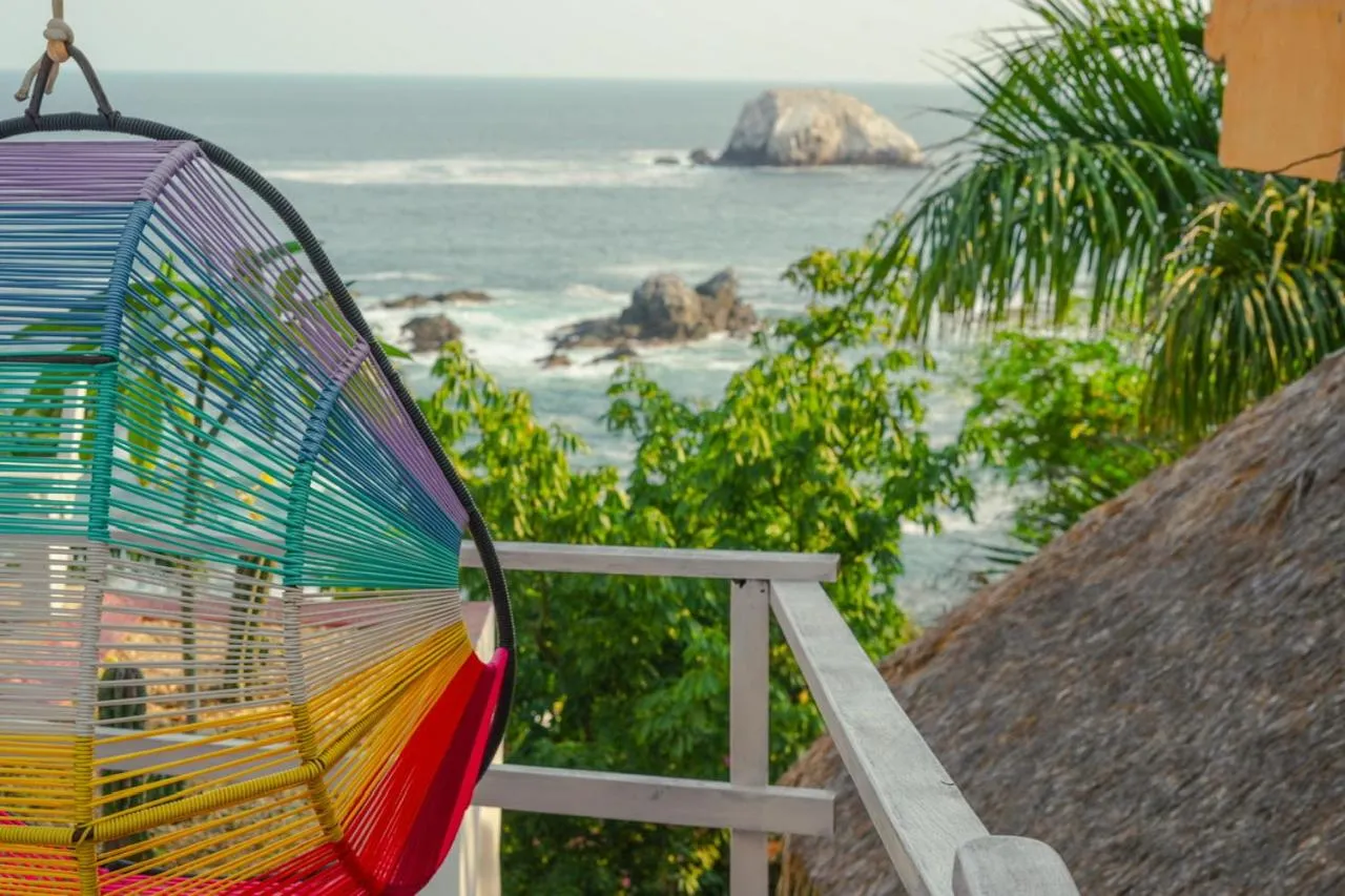 Balcony/Terrace in Villa Aikia (Adults Suites A/C)