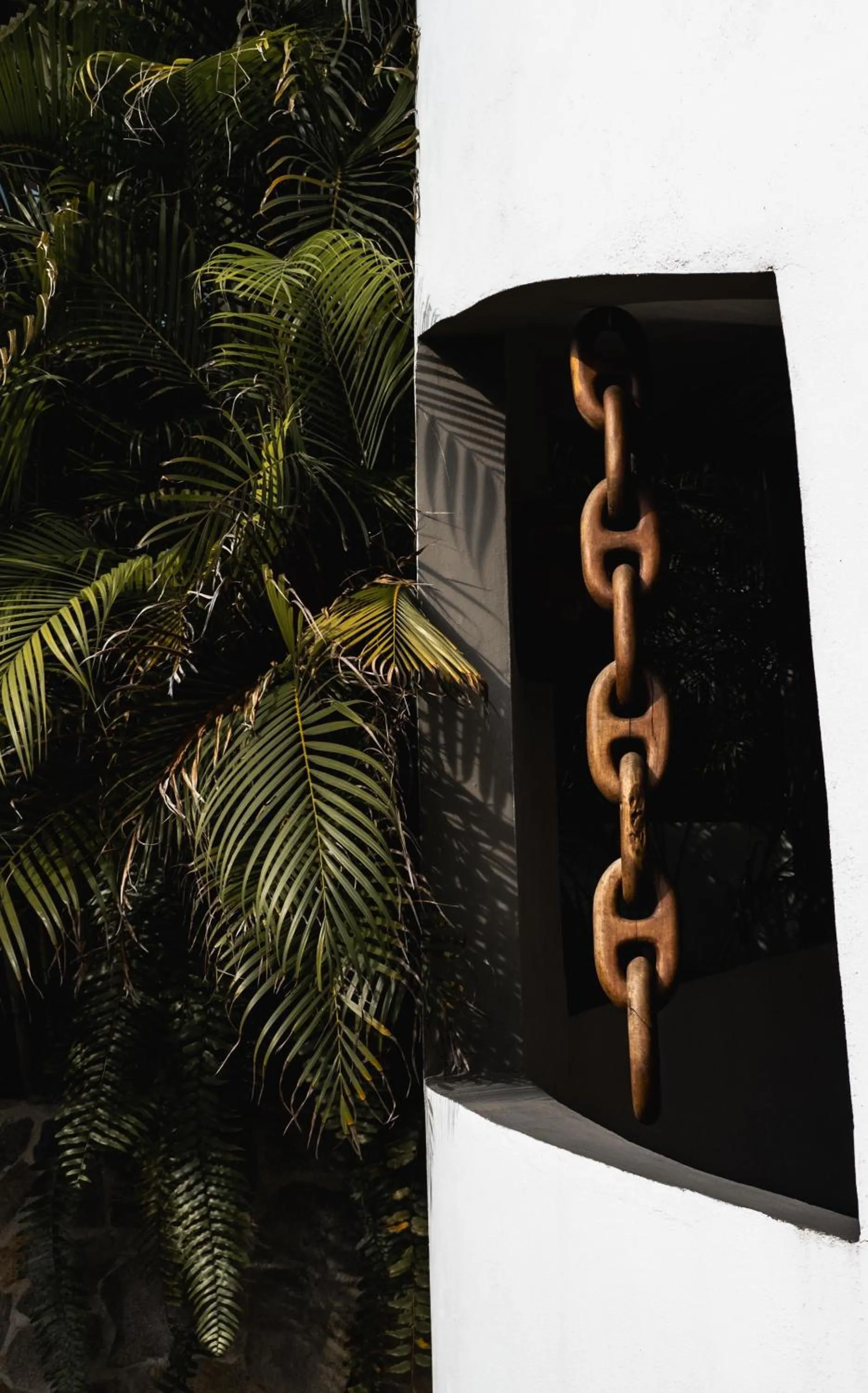 Decorative detail in Villa Aikia (Adults Suites A/C)