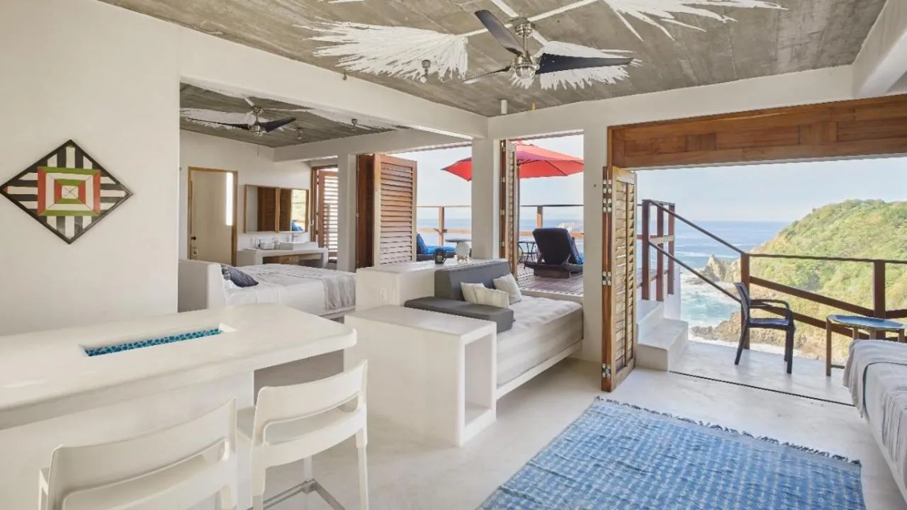 Living room in Villa Aikia (Adults Suites A/C)