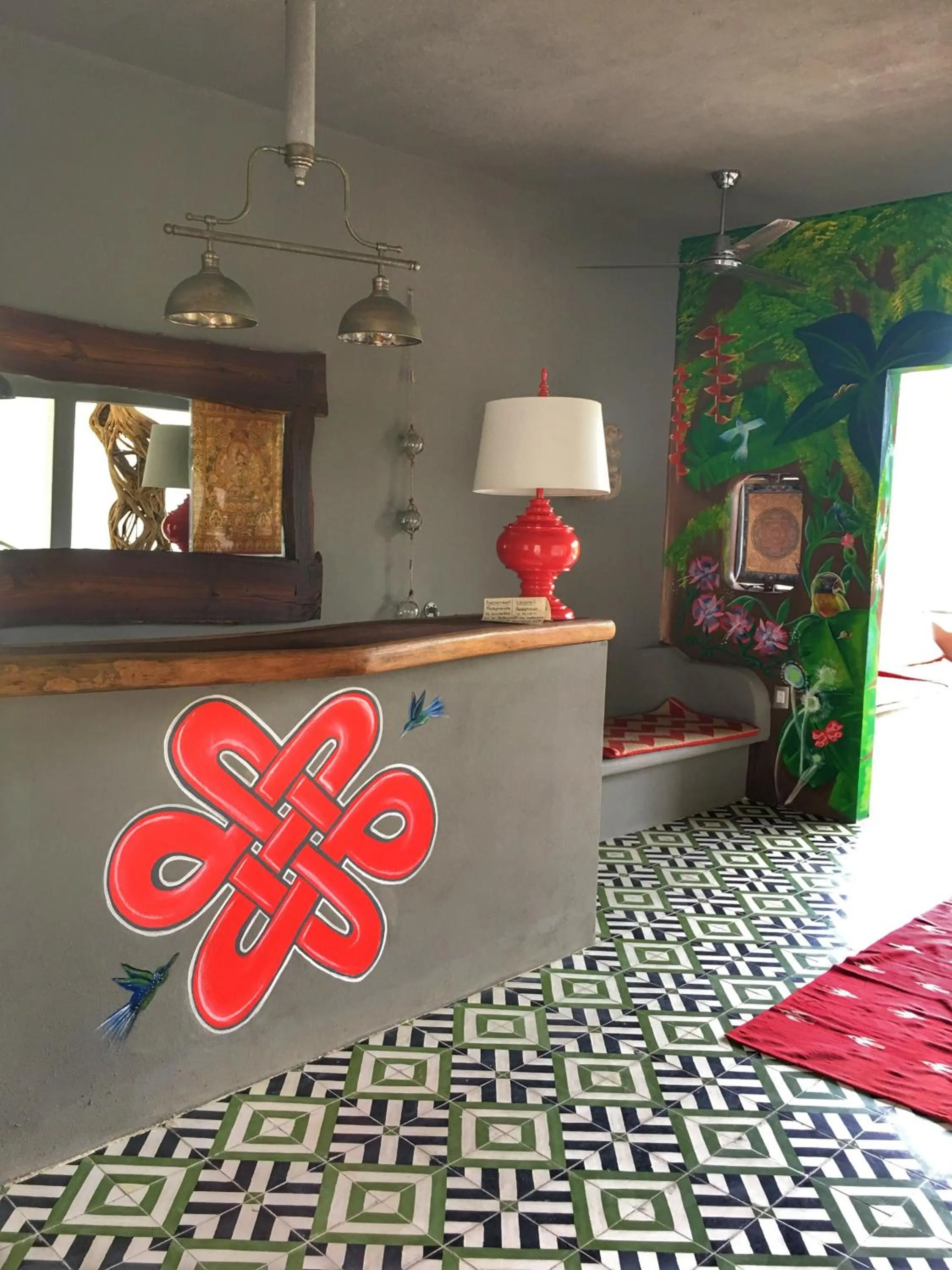 Lobby or reception in Villa Aikia (Adults Suites A/C)