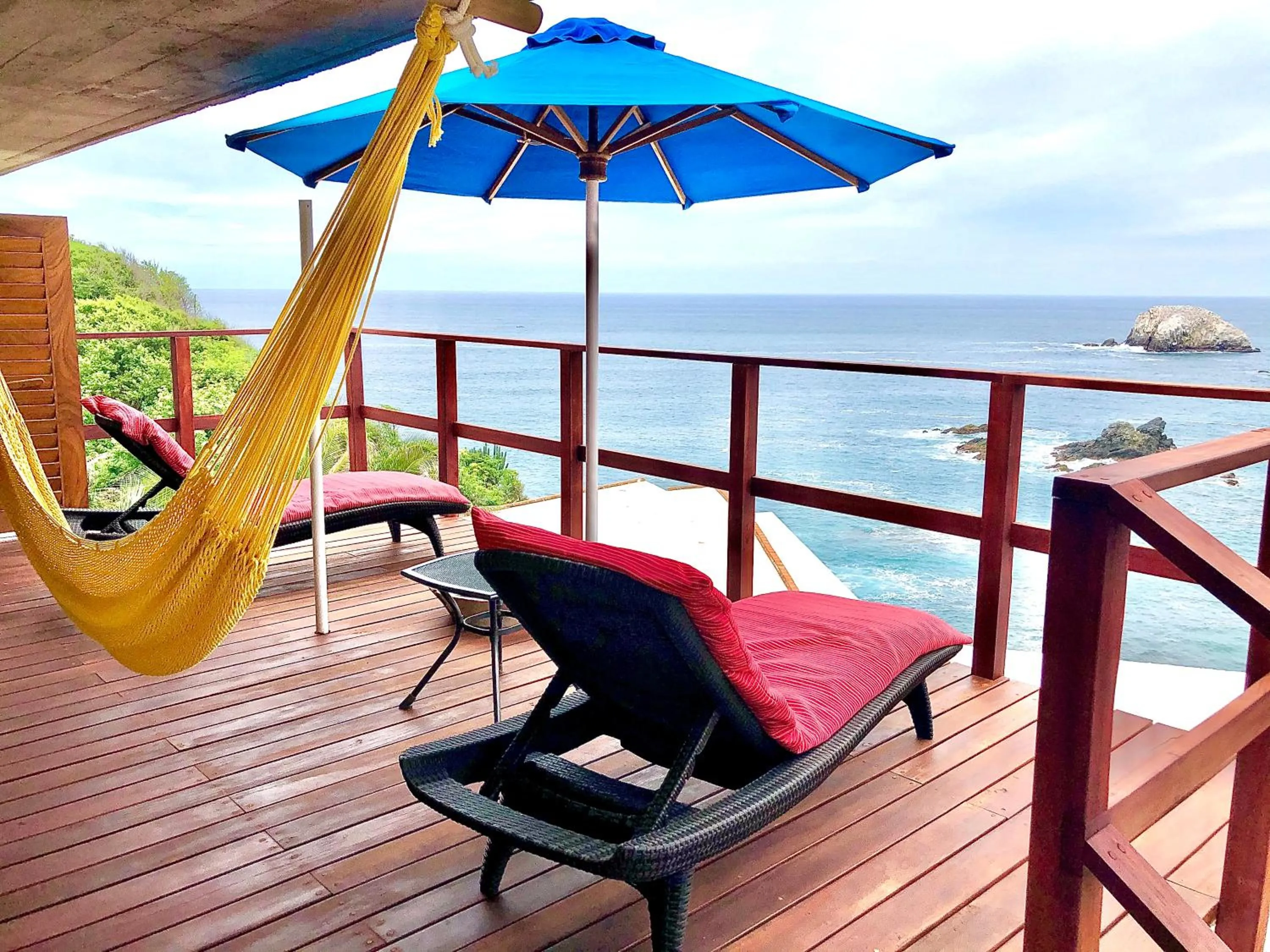 Balcony/Terrace in Villa Aikia (Adults Suites A/C)