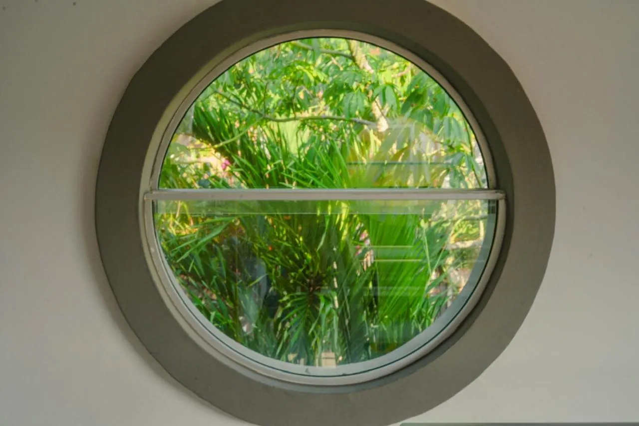 Garden view in Villa Aikia (Adults Suites A/C)