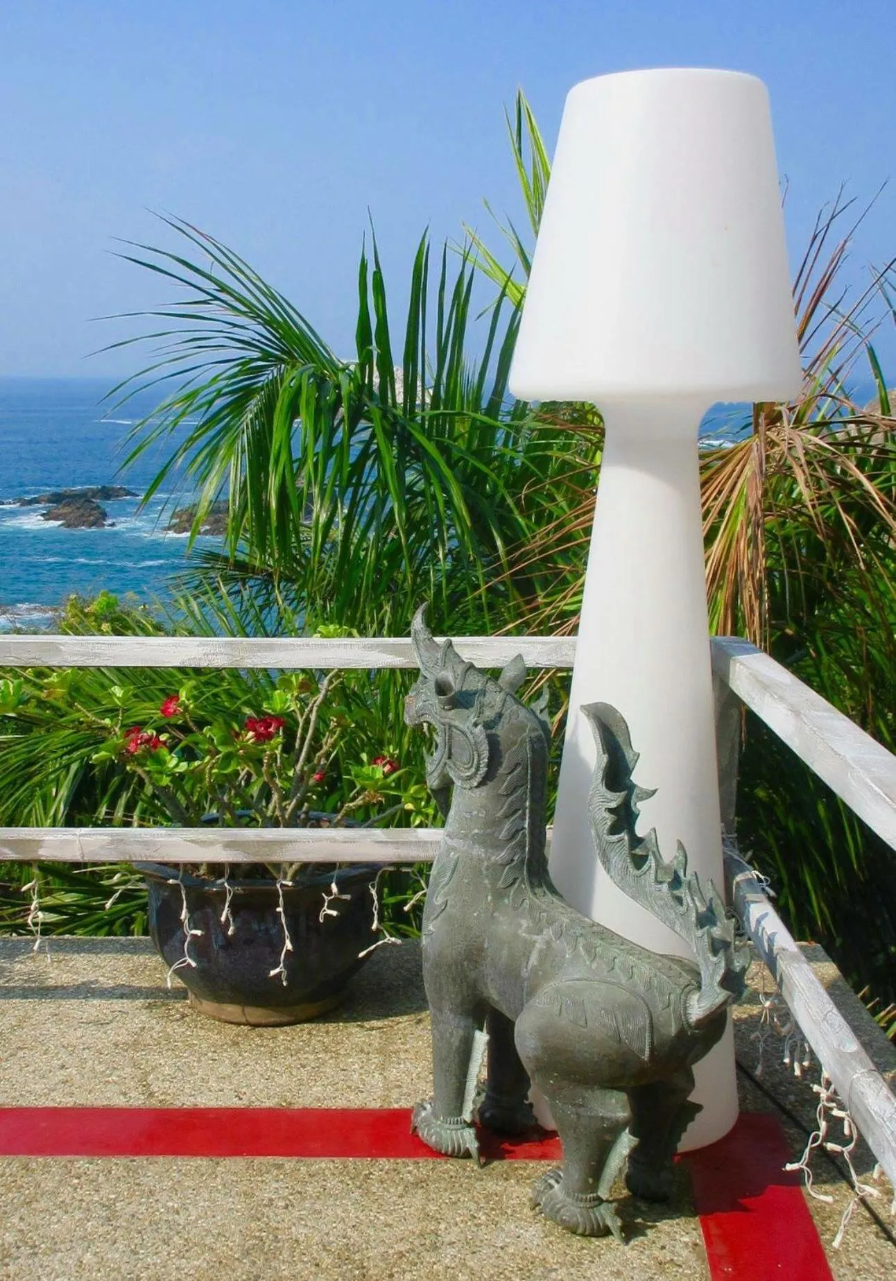 Sea view in Villa Aikia (Adults Suites A/C)