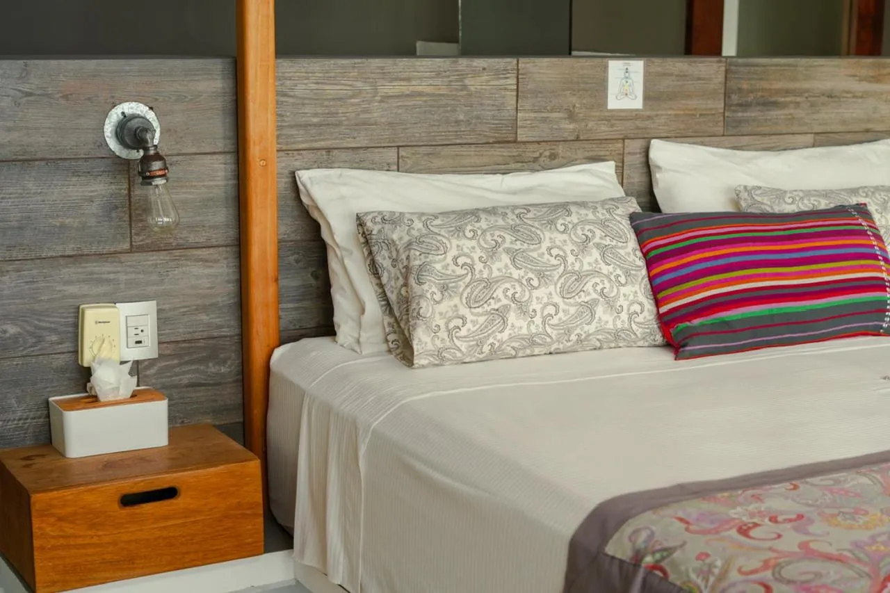 Bed in Villa Aikia (Adults Suites A/C)