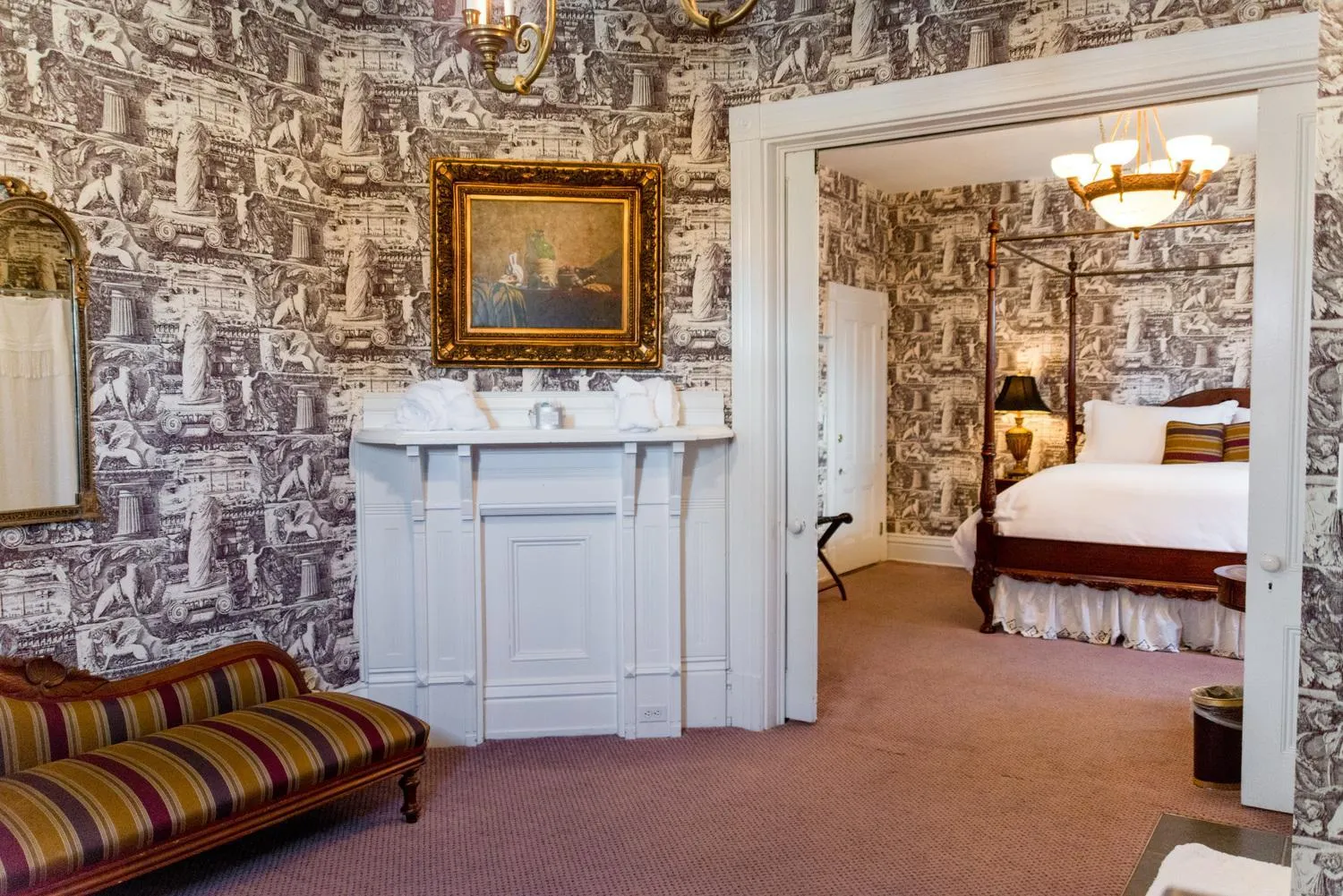 Photo of the whole room, Bed in Antrim 1844