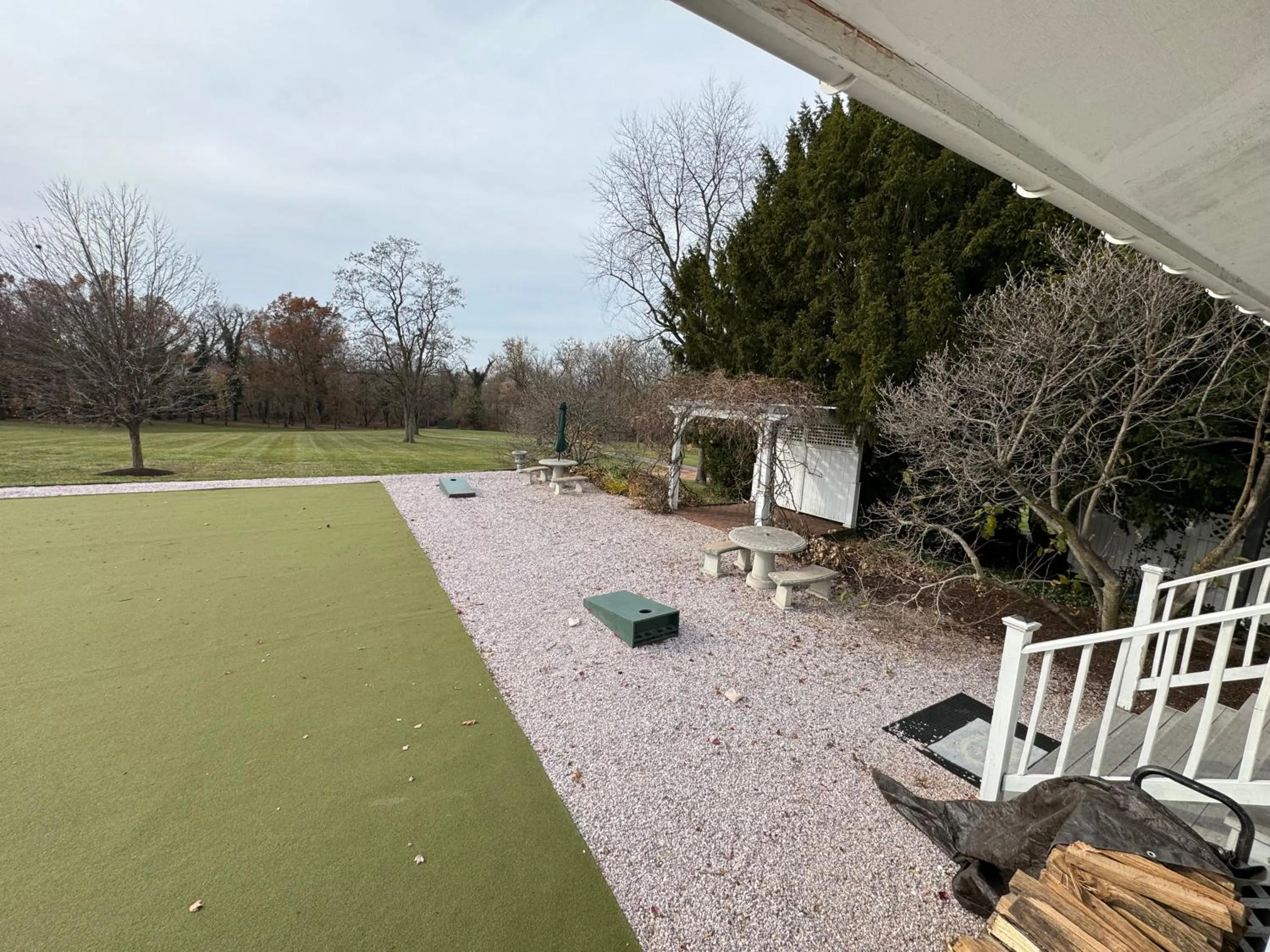 Tennis court in Antrim 1844