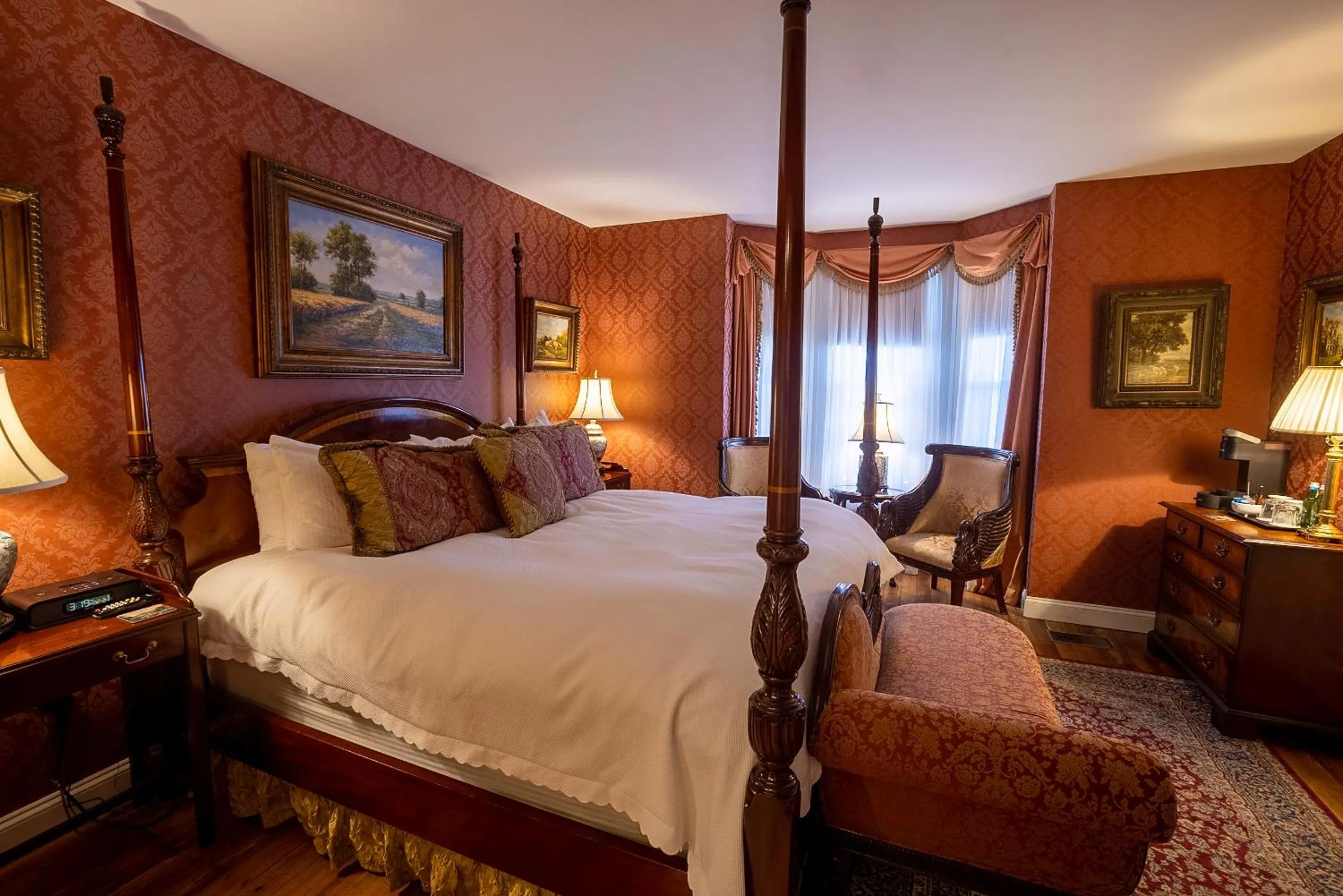 Photo of the whole room, Bed in Antrim 1844