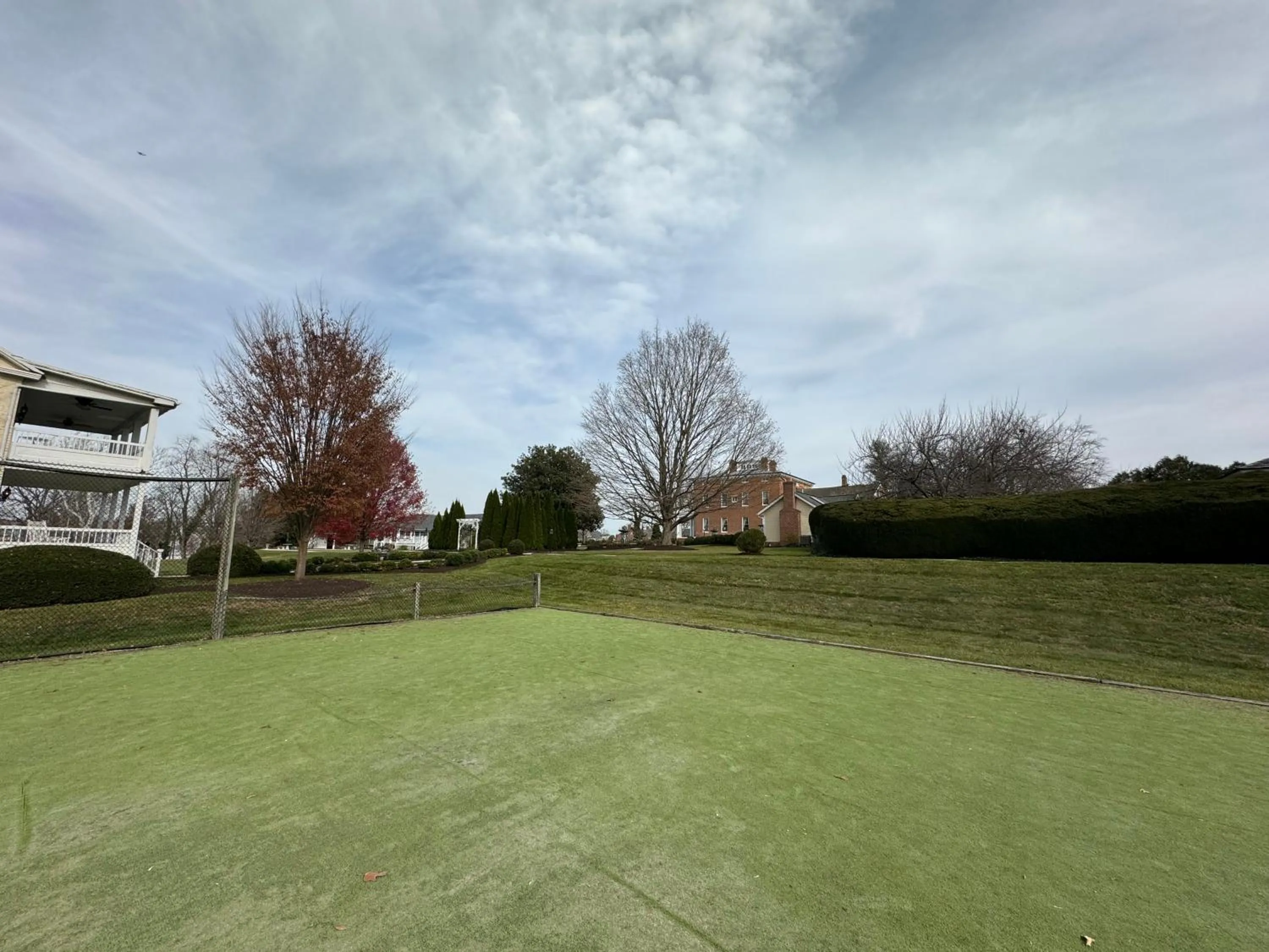 Tennis court in Antrim 1844