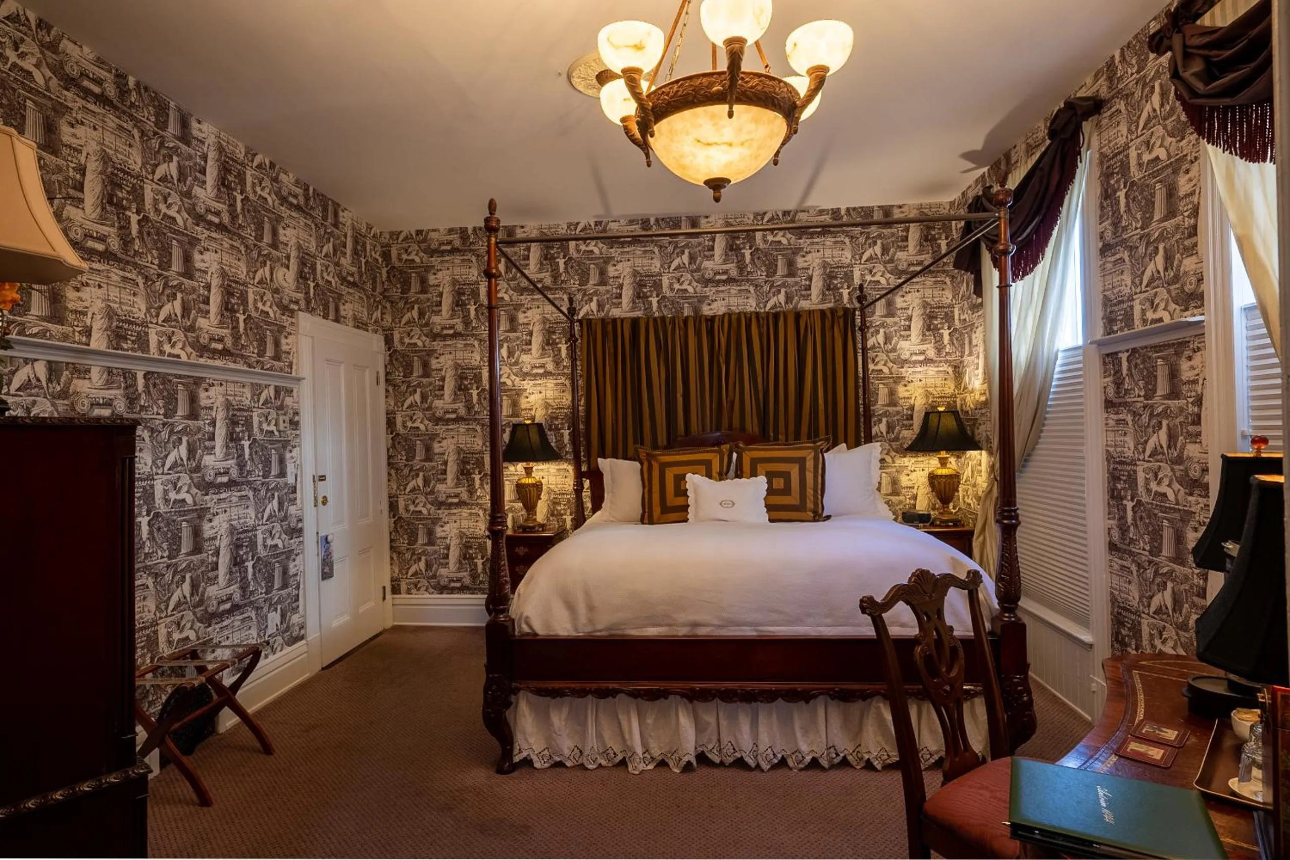 Bedroom, Bed in Antrim 1844