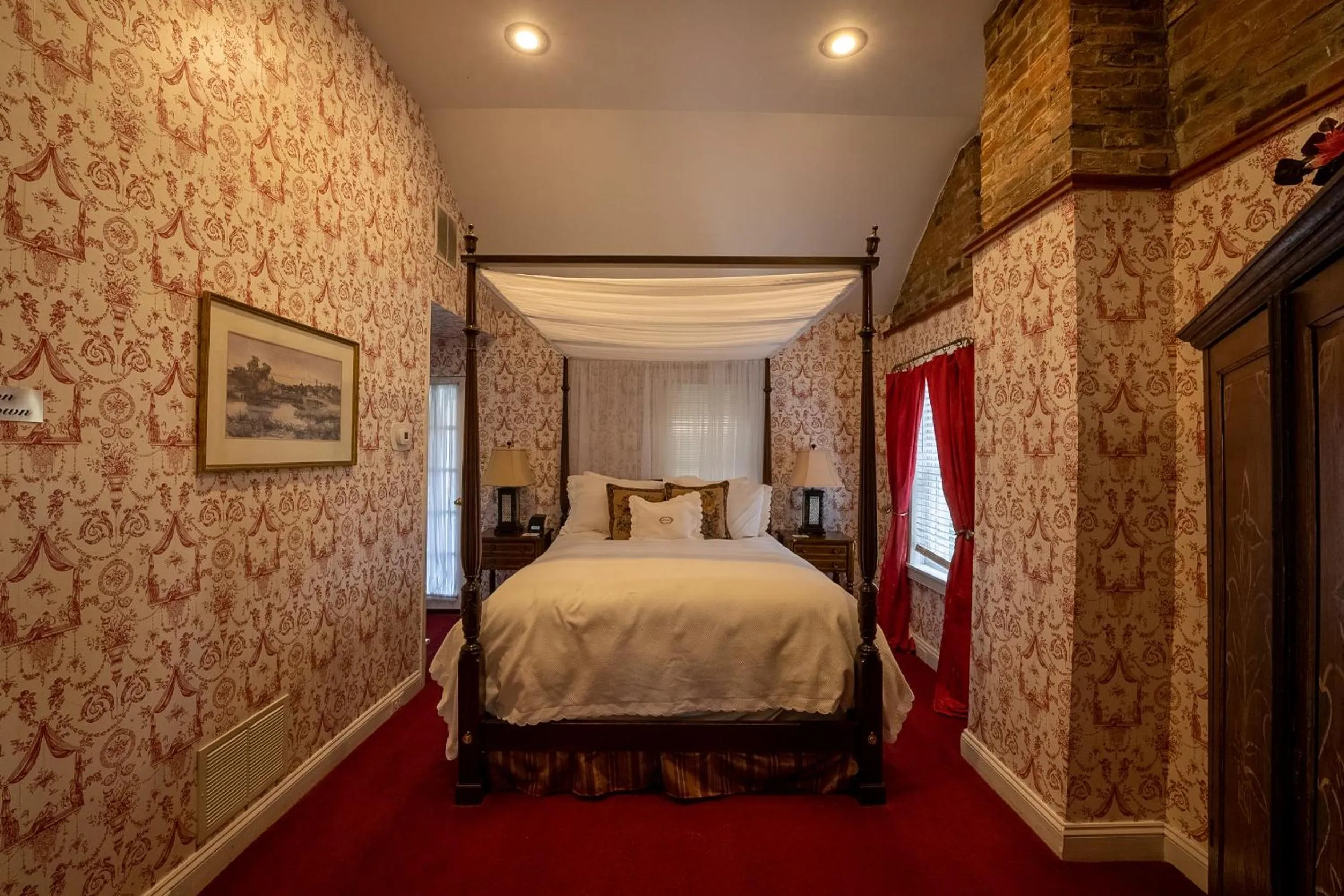 Bedroom, Bed in Antrim 1844