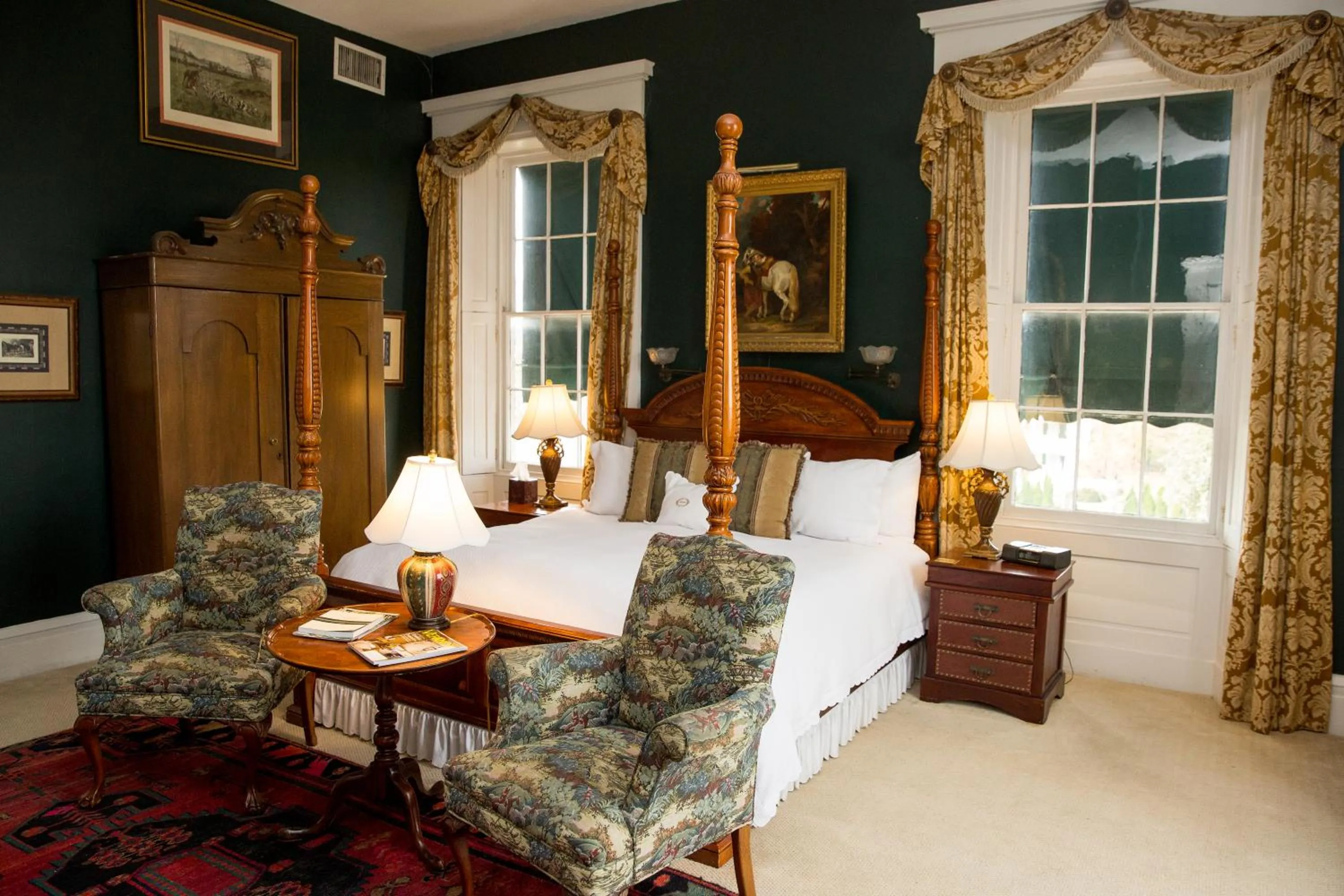 Bedroom, Bed in Antrim 1844