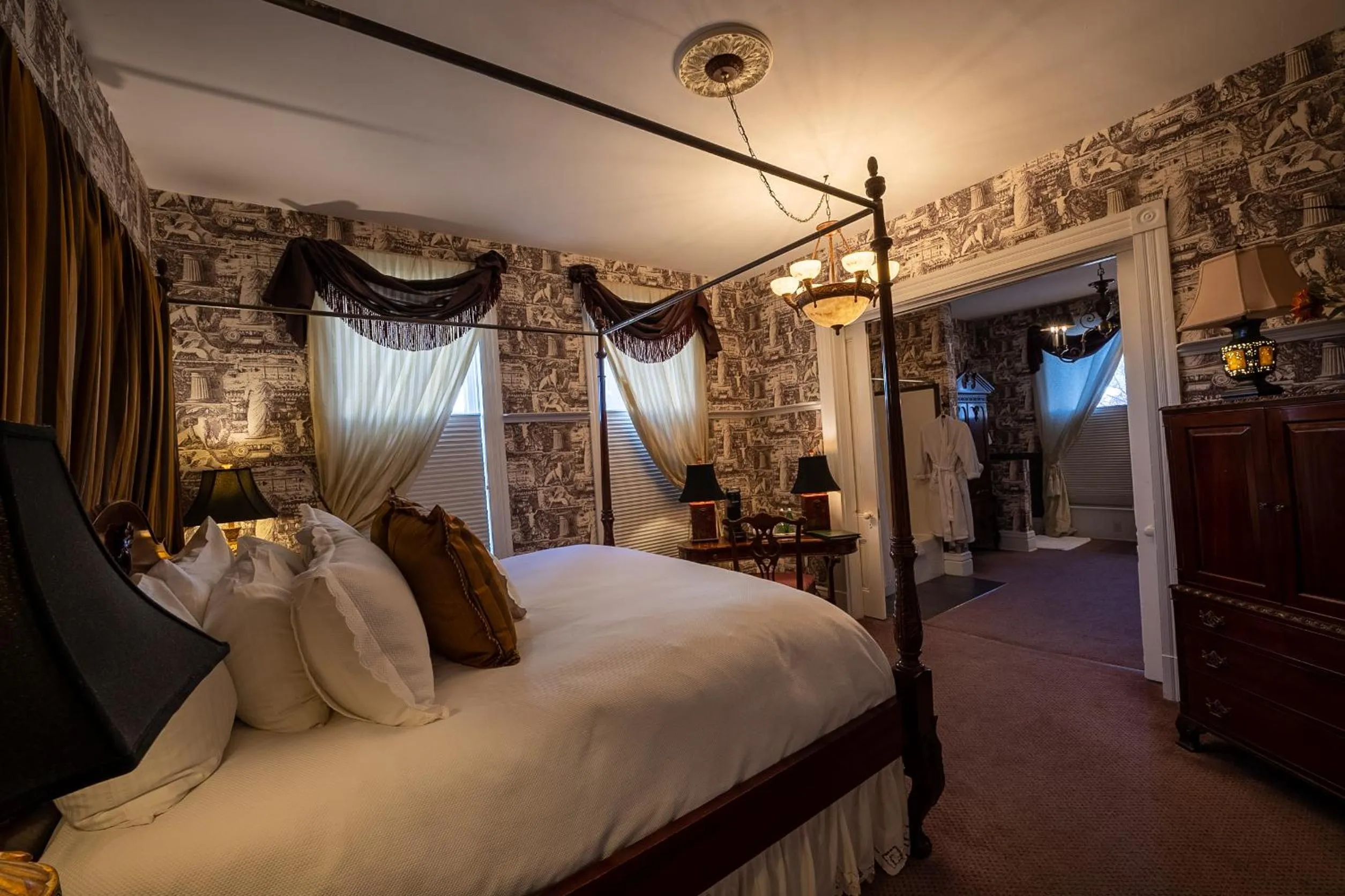 Photo of the whole room, Bed in Antrim 1844