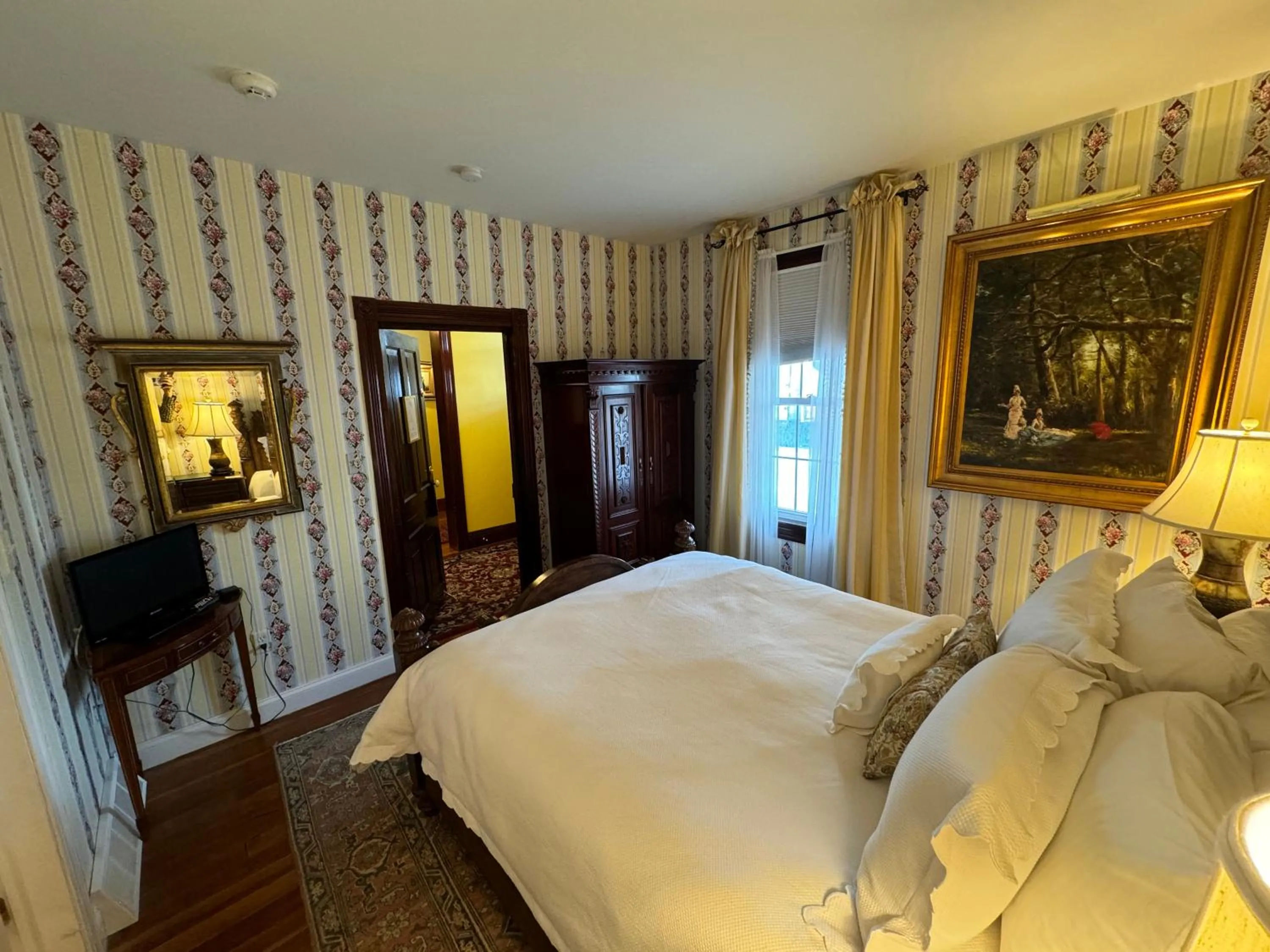 Bedroom, Bed in Antrim 1844