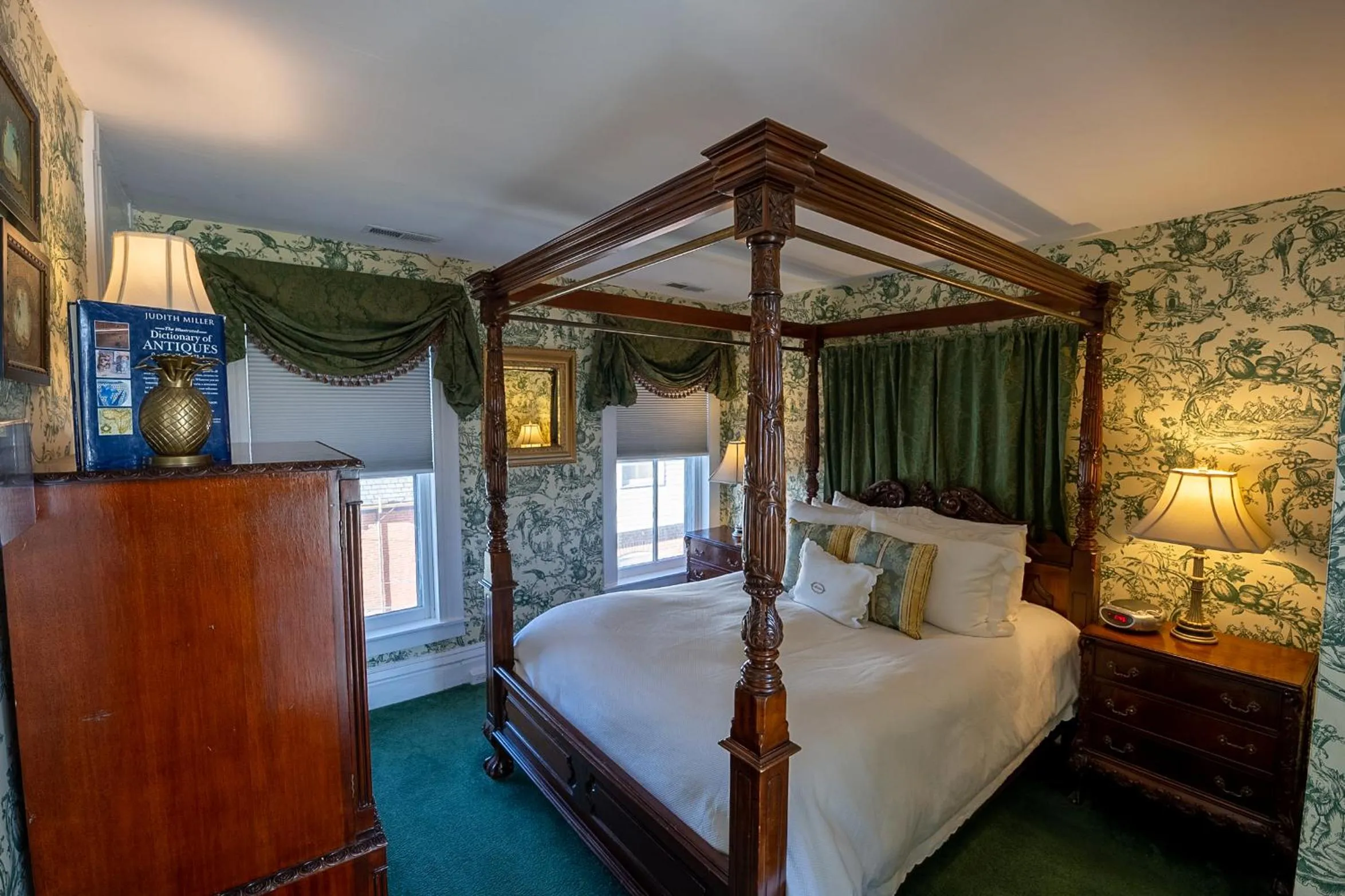 Bedroom, Bed in Antrim 1844