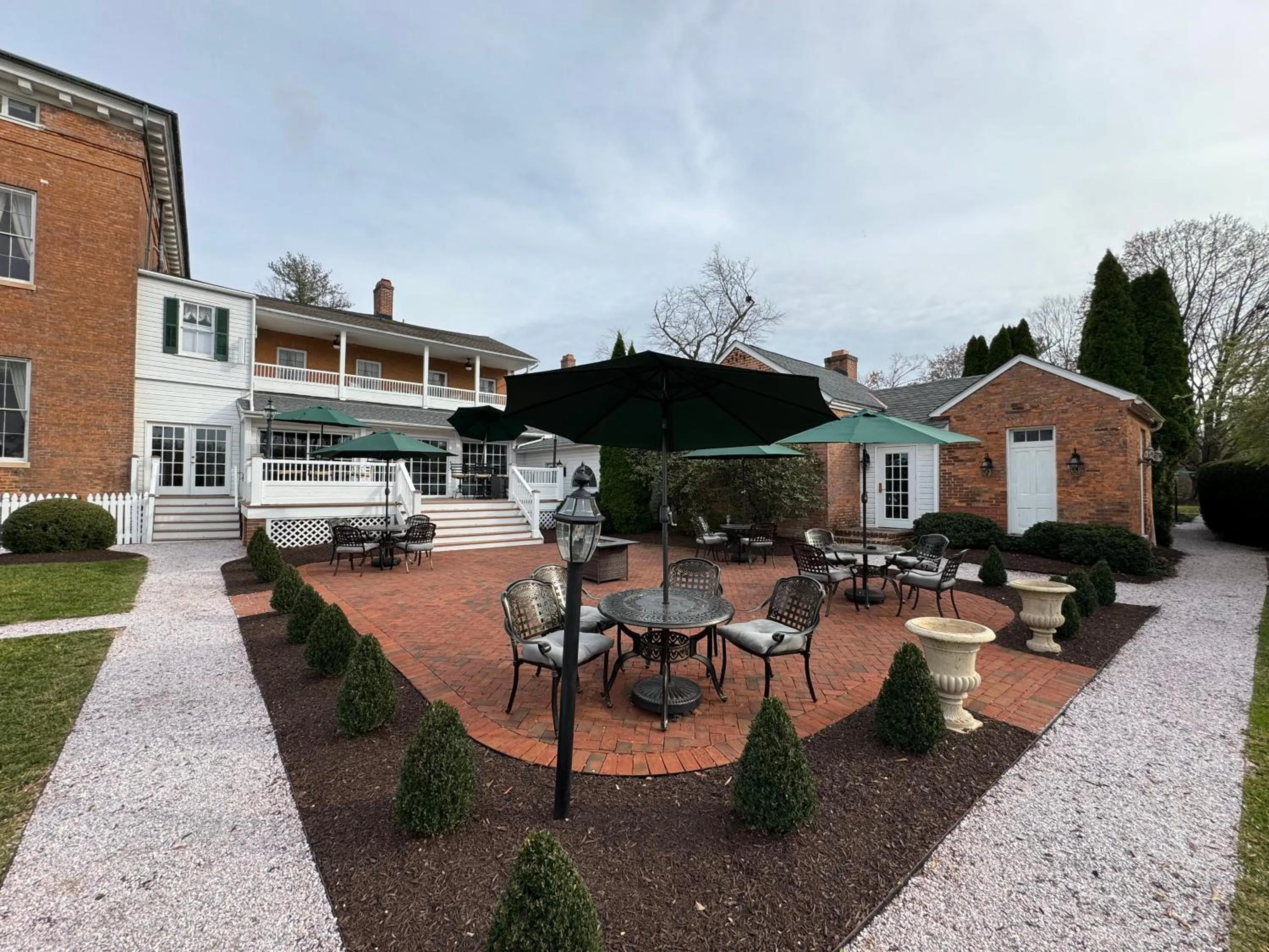 Patio in Antrim 1844