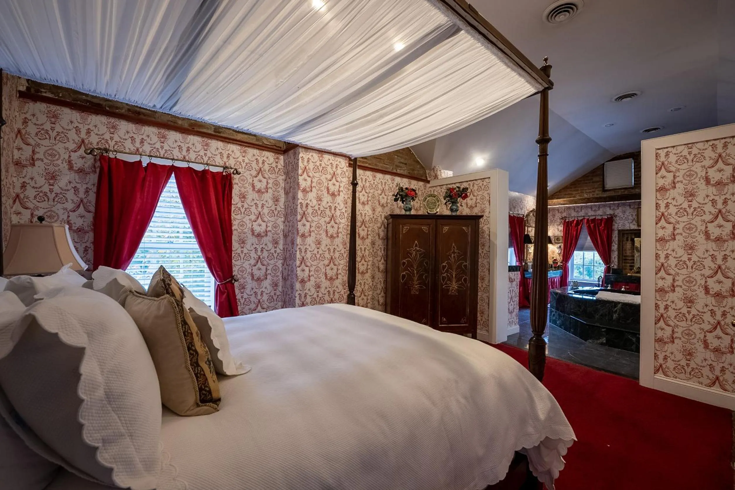 Bedroom, Bed in Antrim 1844